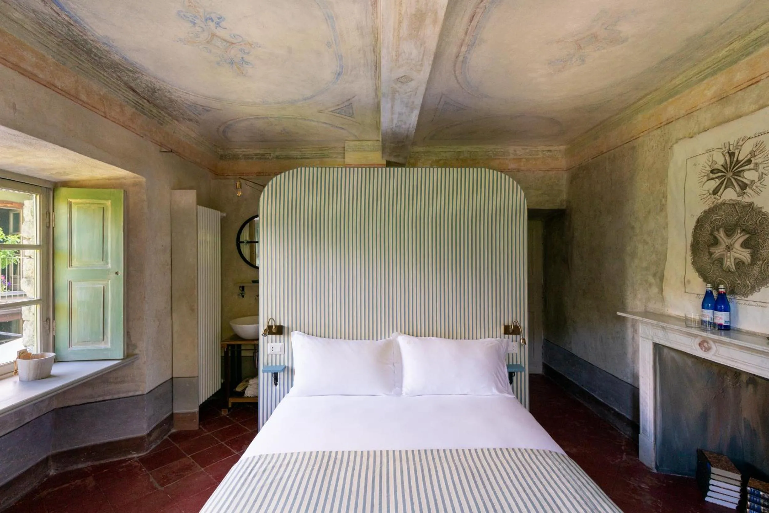 Bedroom, Bed in Country House La Bursch