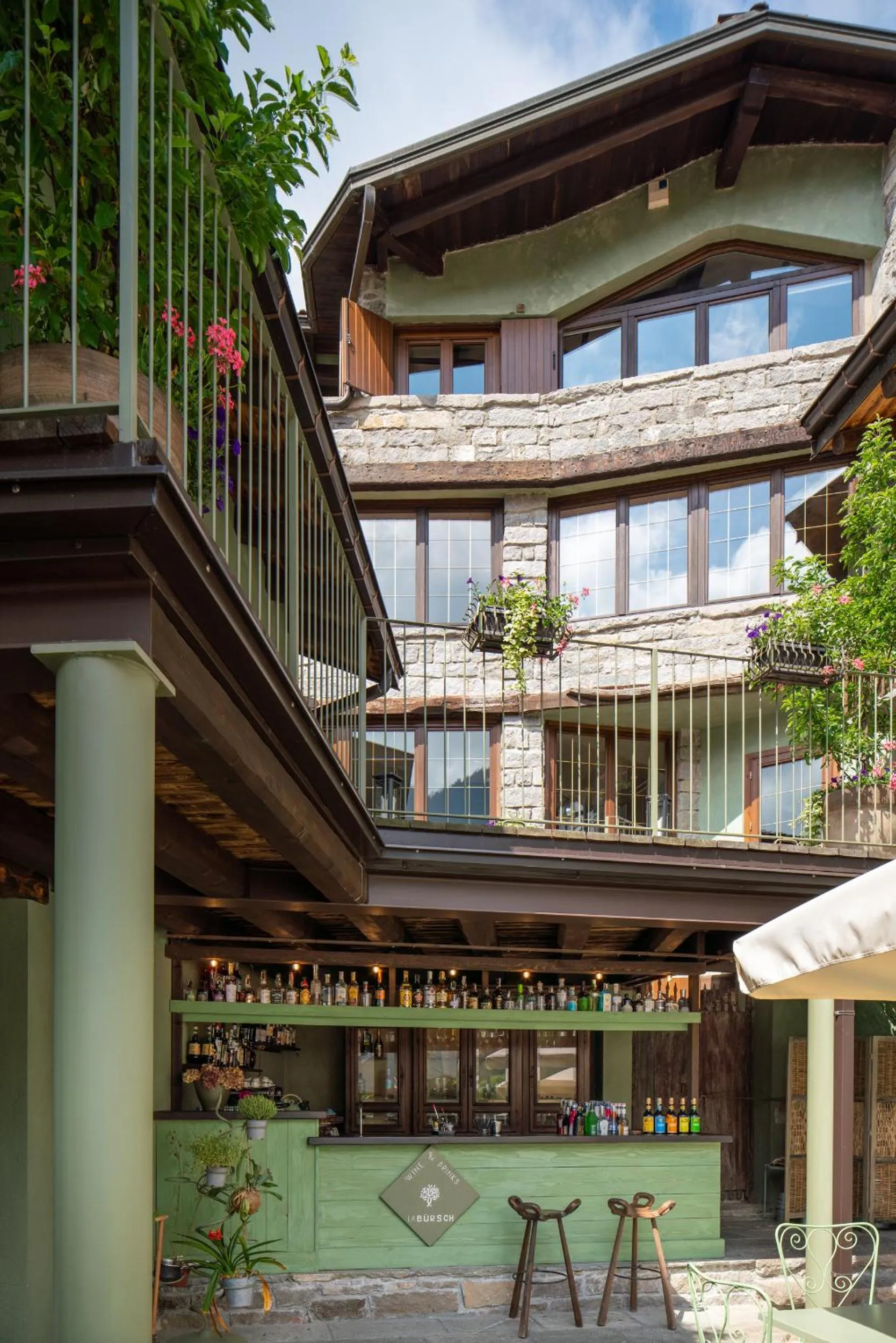 Property building in Country House La Bursch