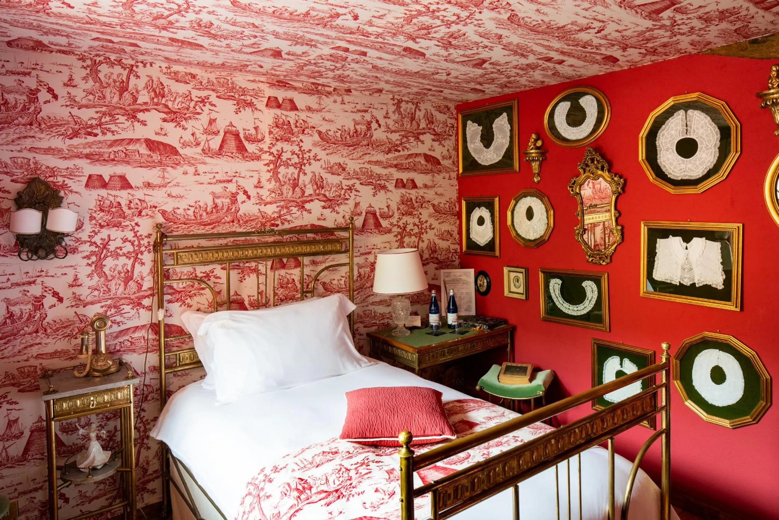 Bedroom, Bed in Country House La Bursch