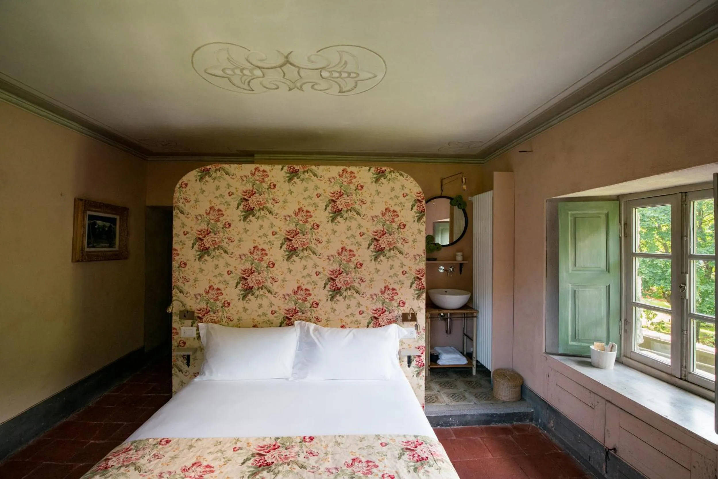 Bedroom, Bed in Country House La Bursch