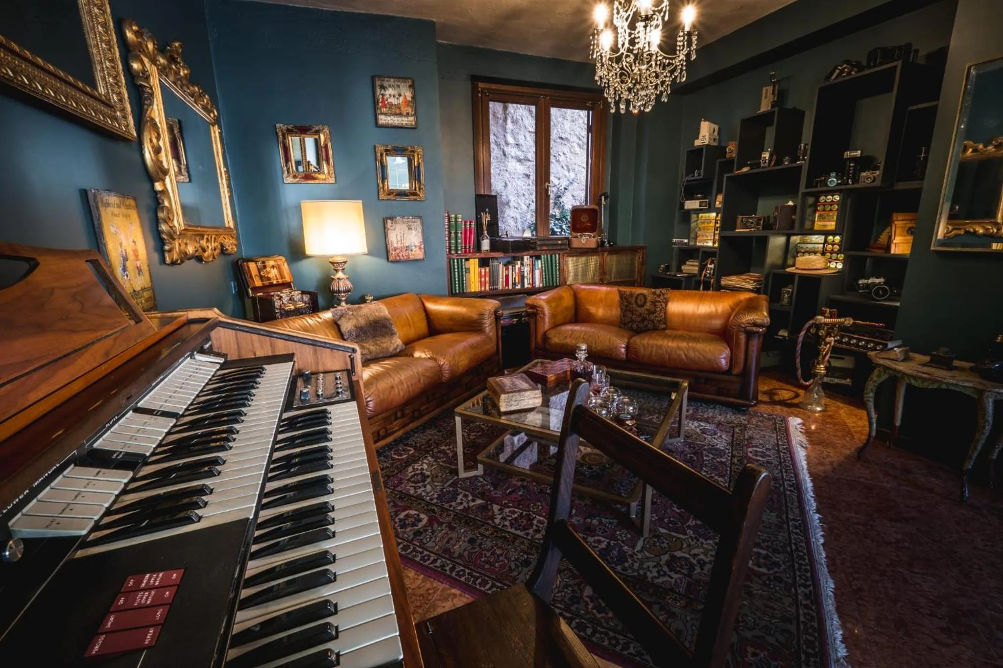 Living room in Country House La Bursch