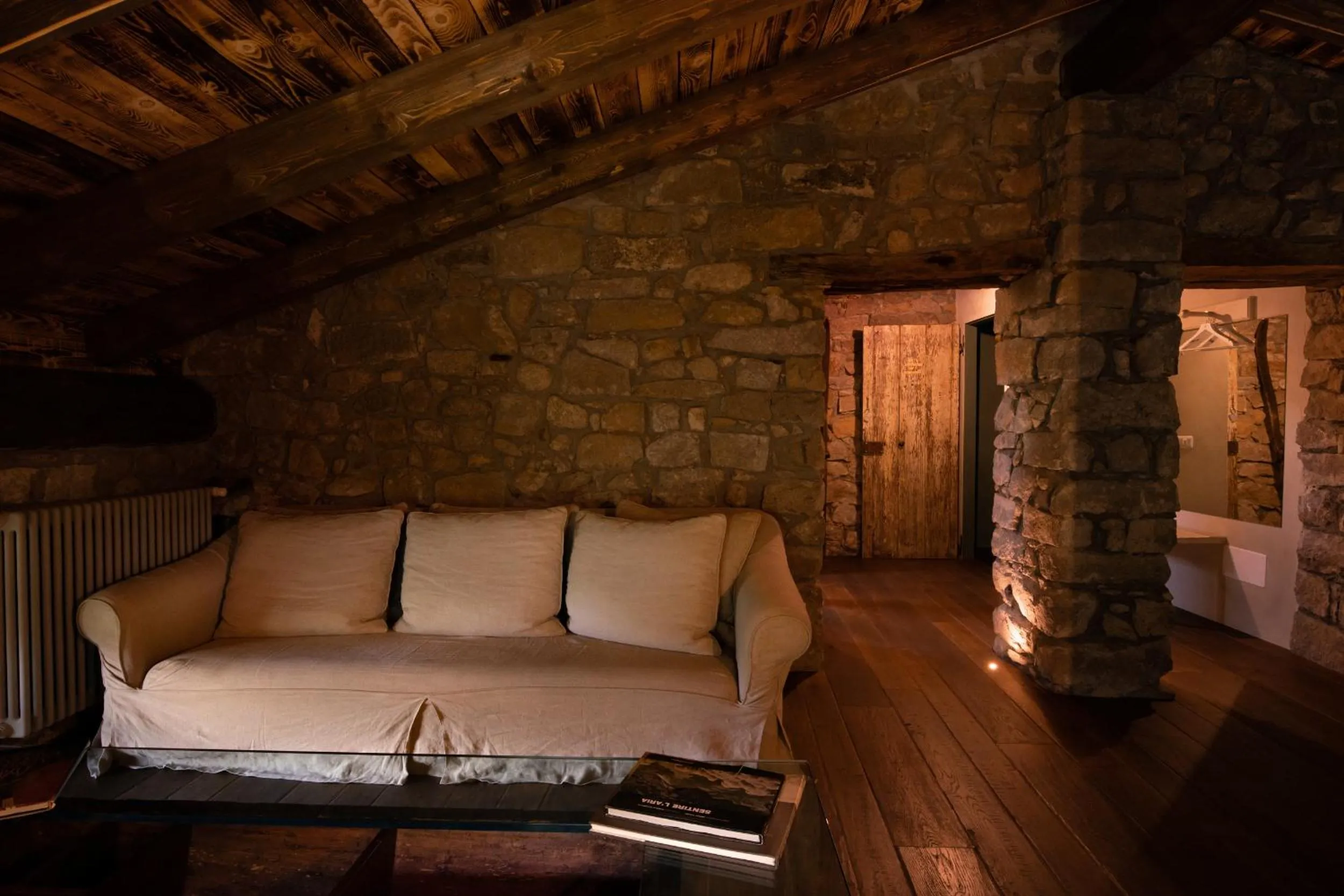 Living room in Country House La Bursch