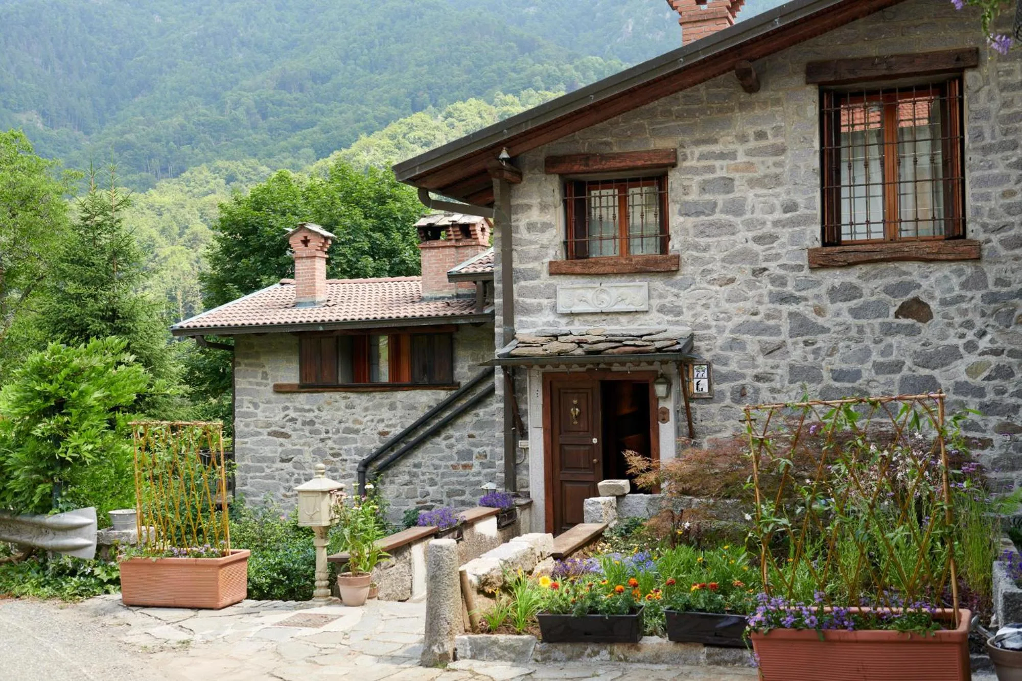 Facade/entrance in Country House La Bursch