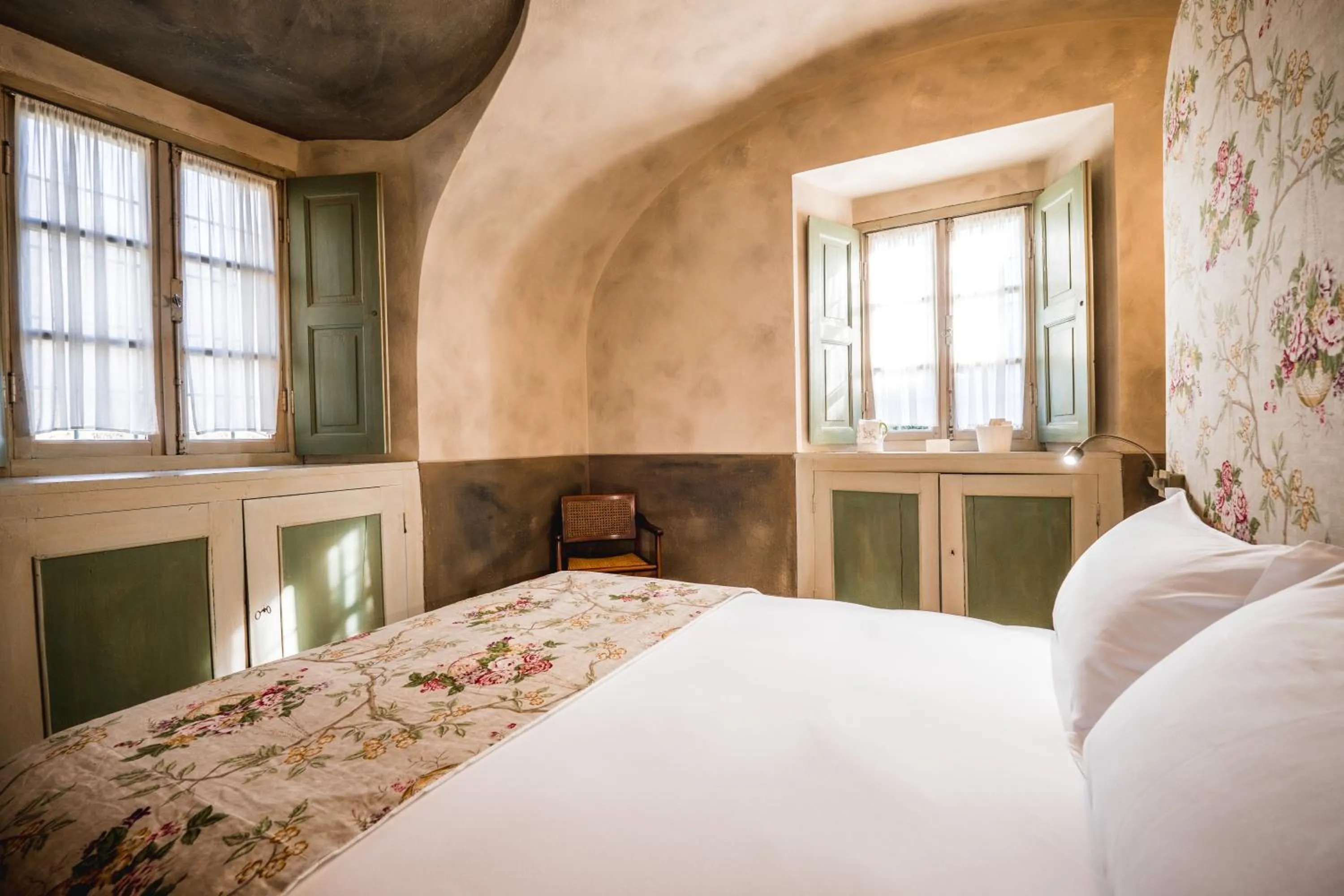 Bedroom, Bed in Country House La Bursch