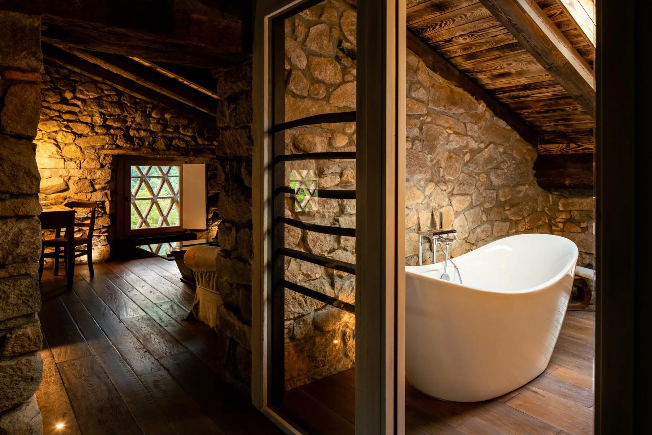 Bathroom in Country House La Bursch