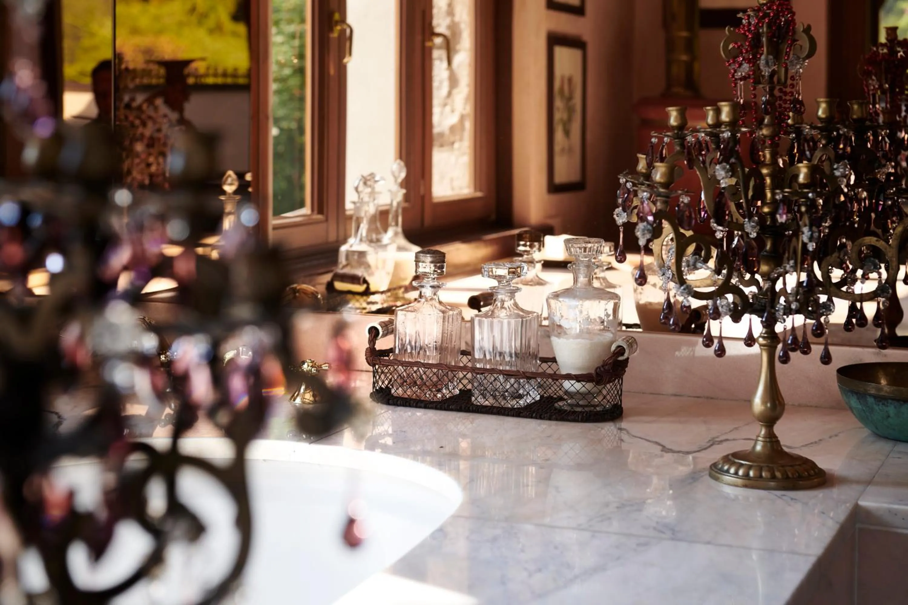 Bath in Country House La Bursch