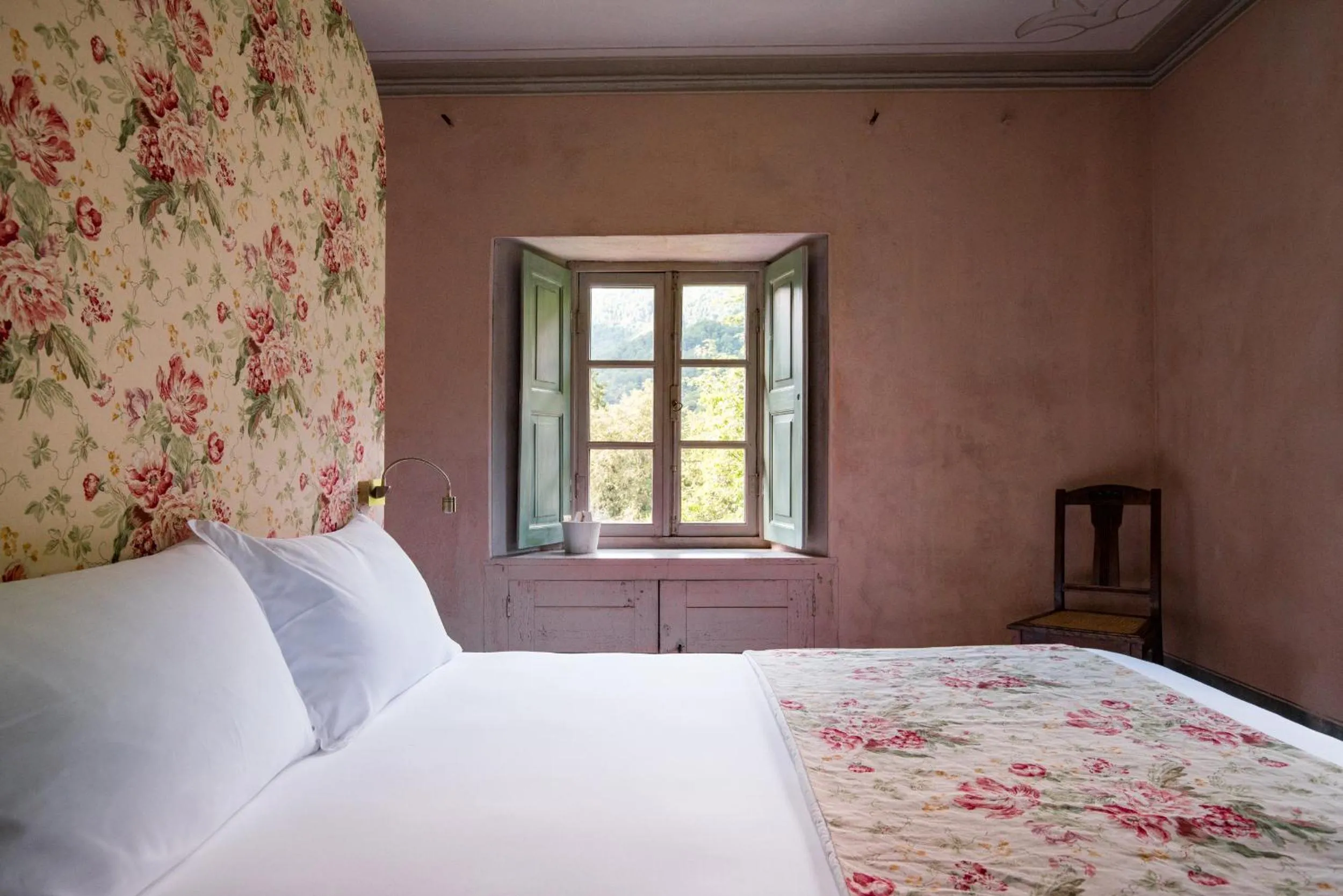 Bedroom, Bed in Country House La Bursch
