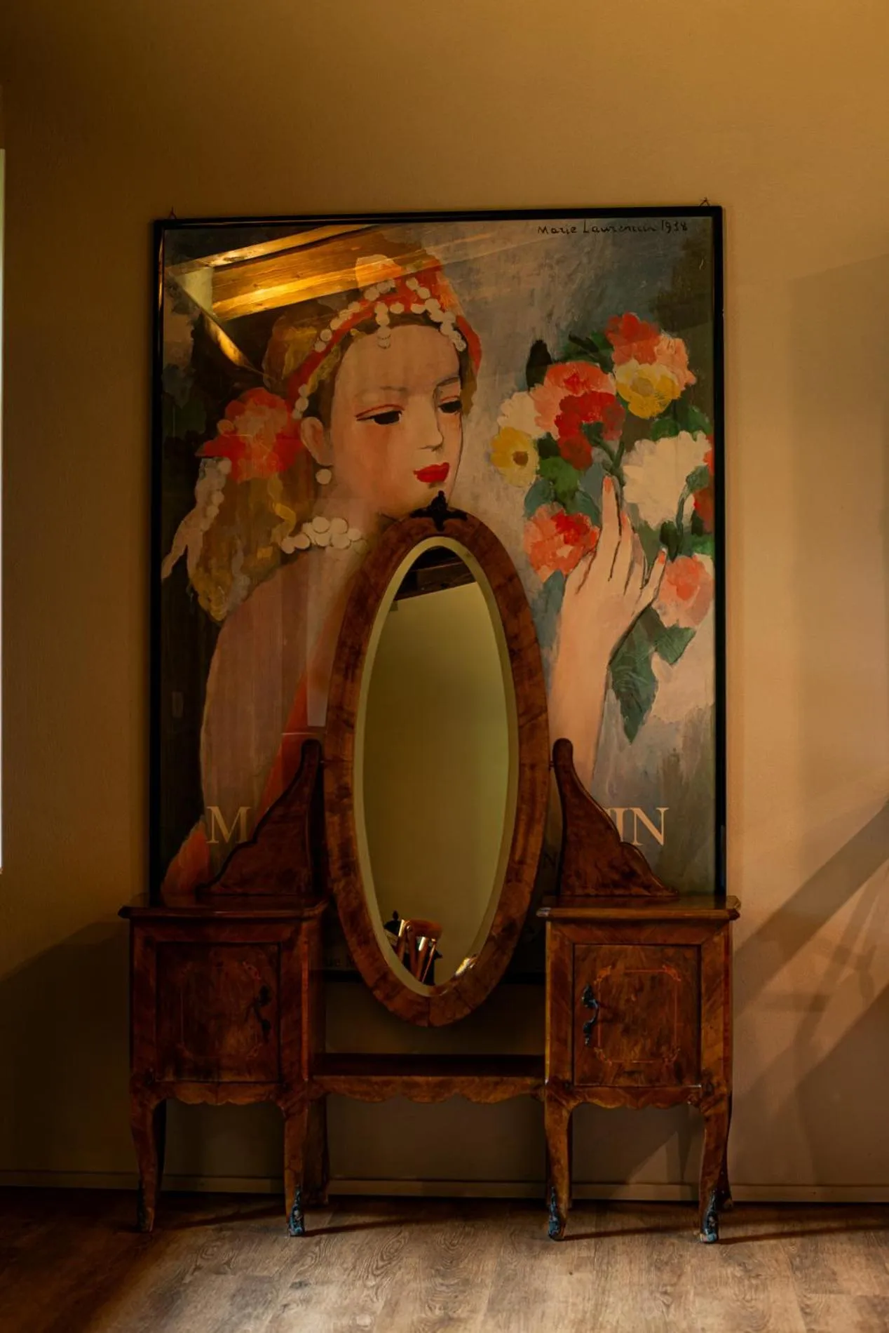 Decorative detail in Country House La Bursch