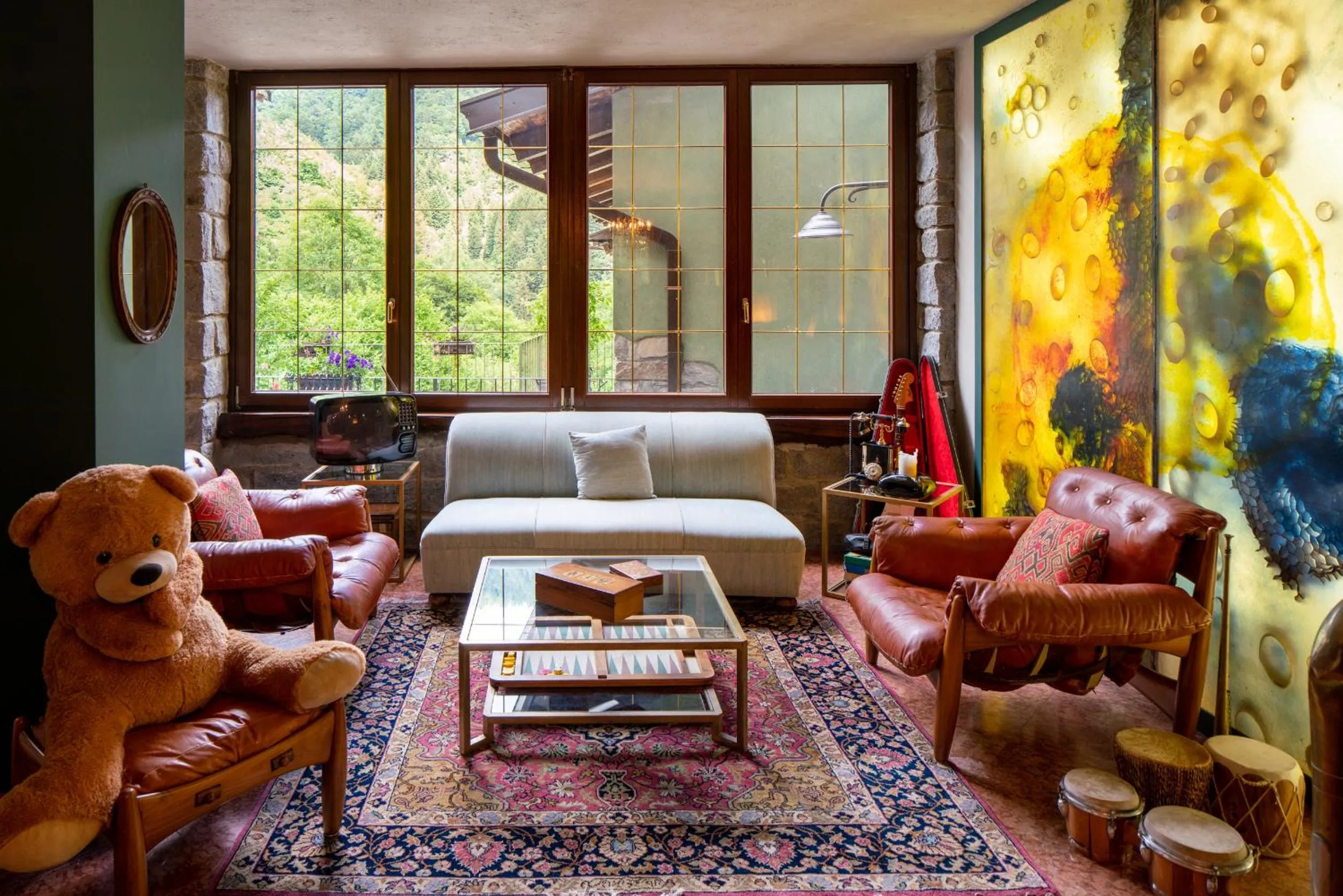 Game Room in Country House La Bursch