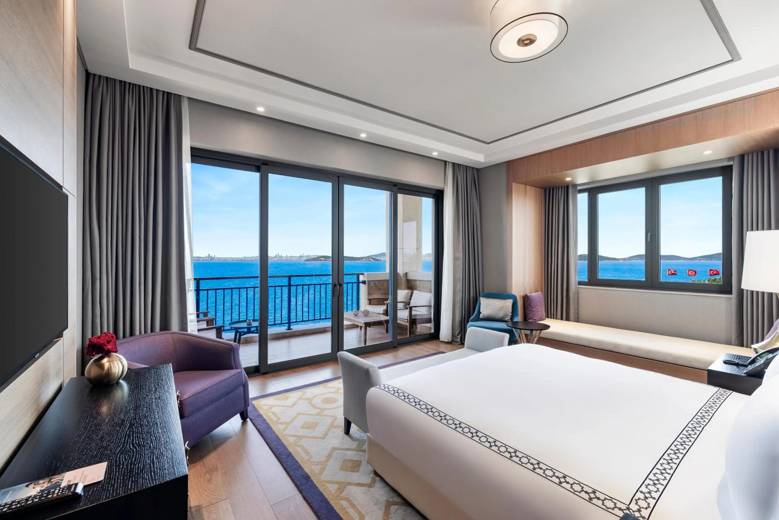 Bed in Birun Ada Hotel