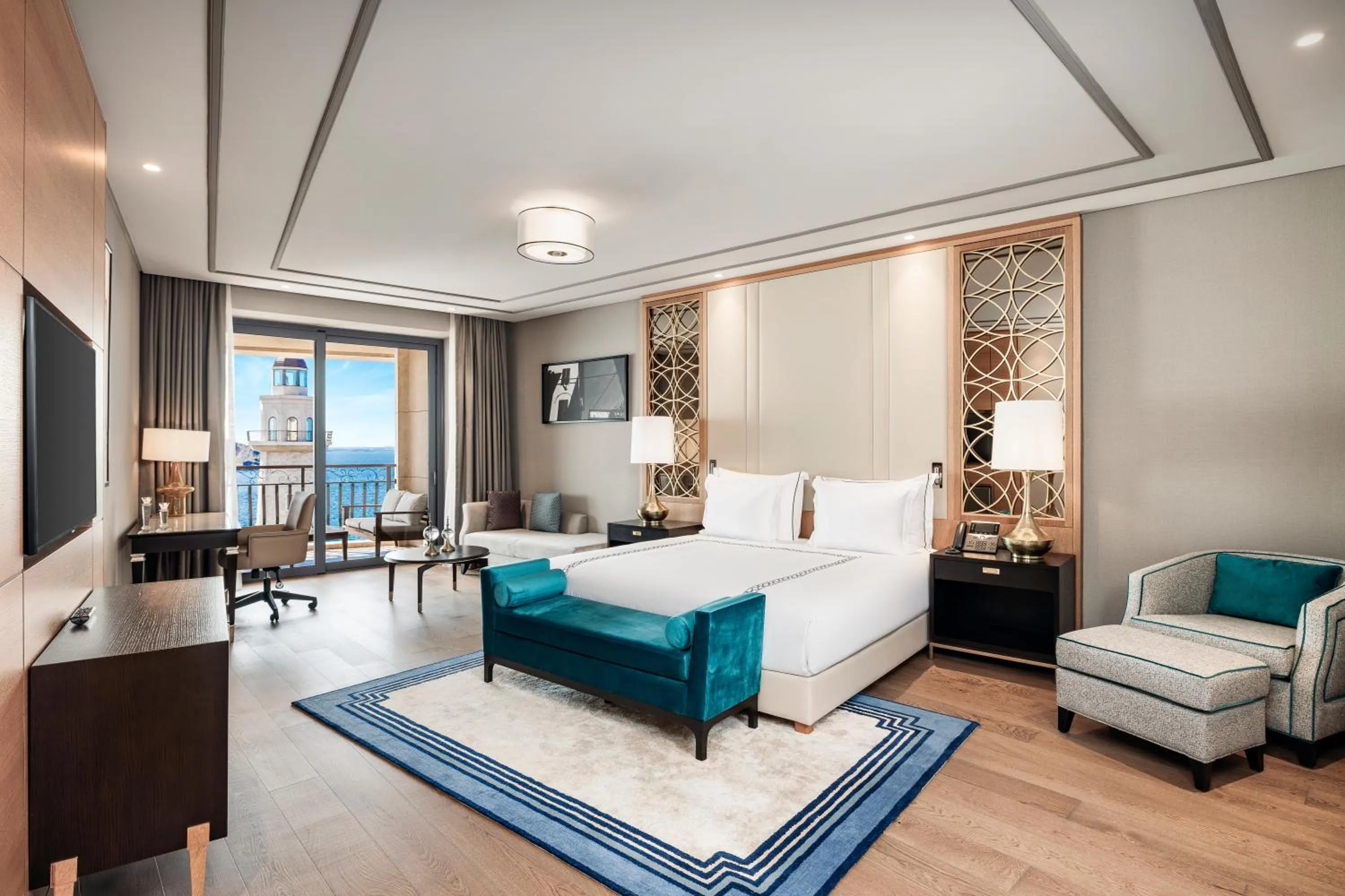 Bed in Birun Ada Hotel