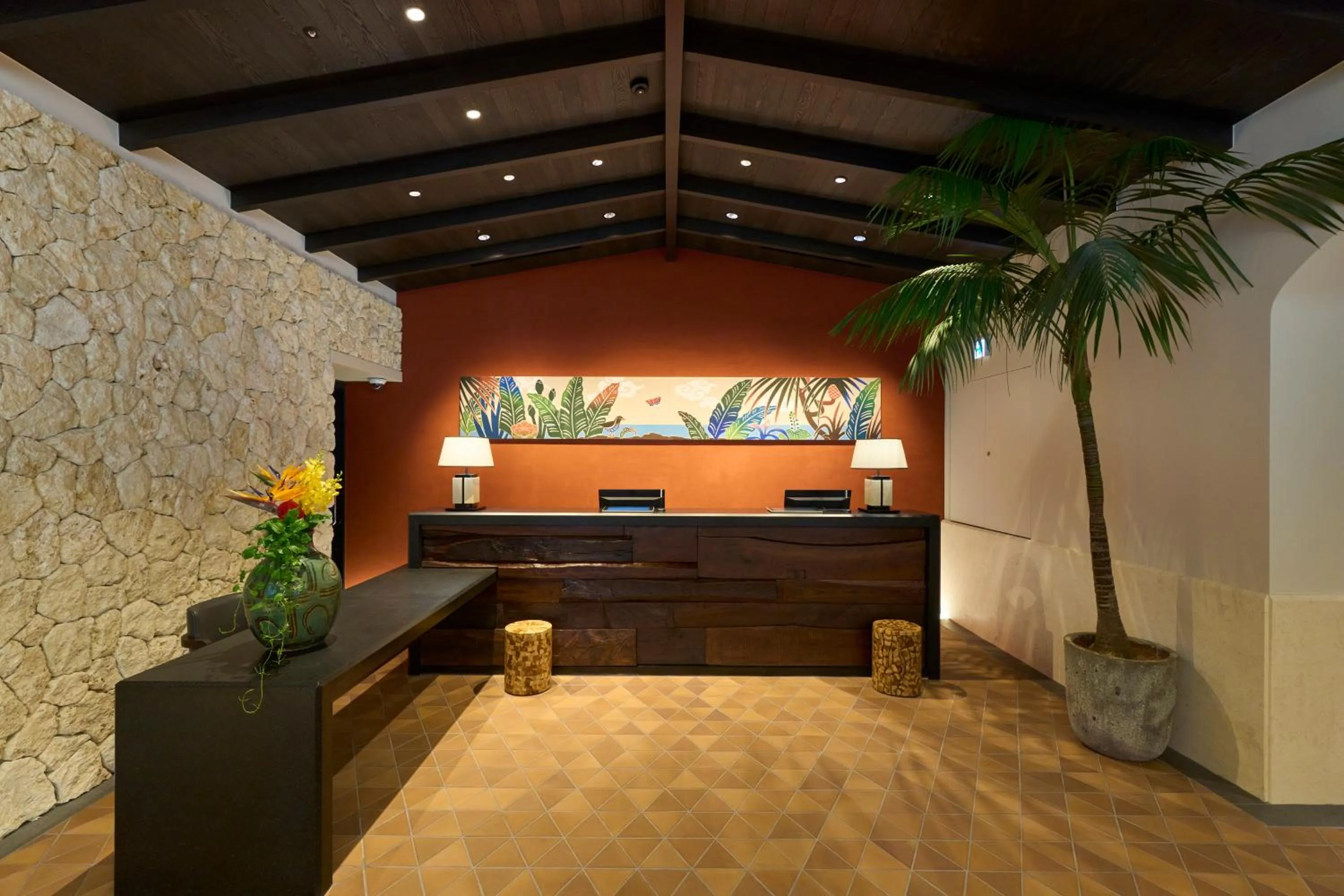 Lobby or reception in Hotel Resol Trinity Naha