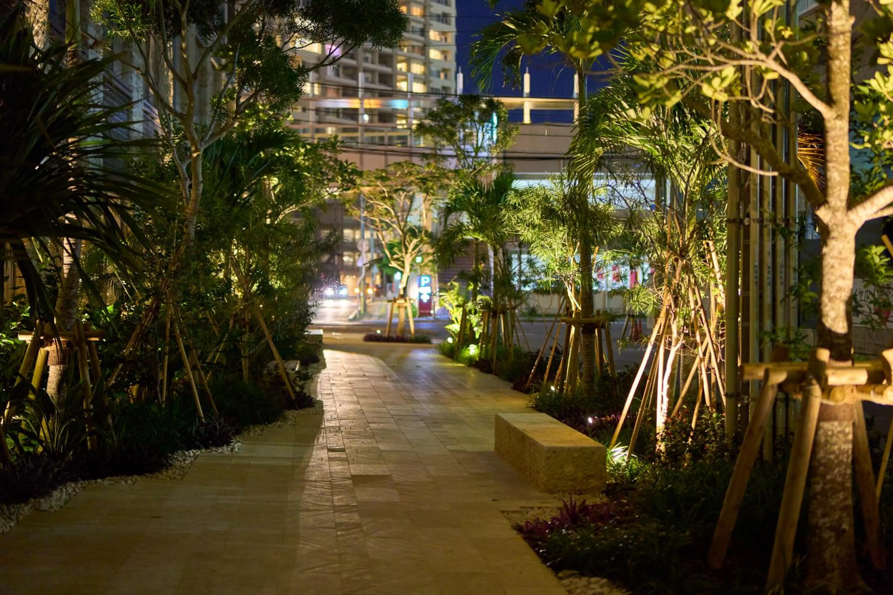 Facade/entrance in Hotel Resol Trinity Naha