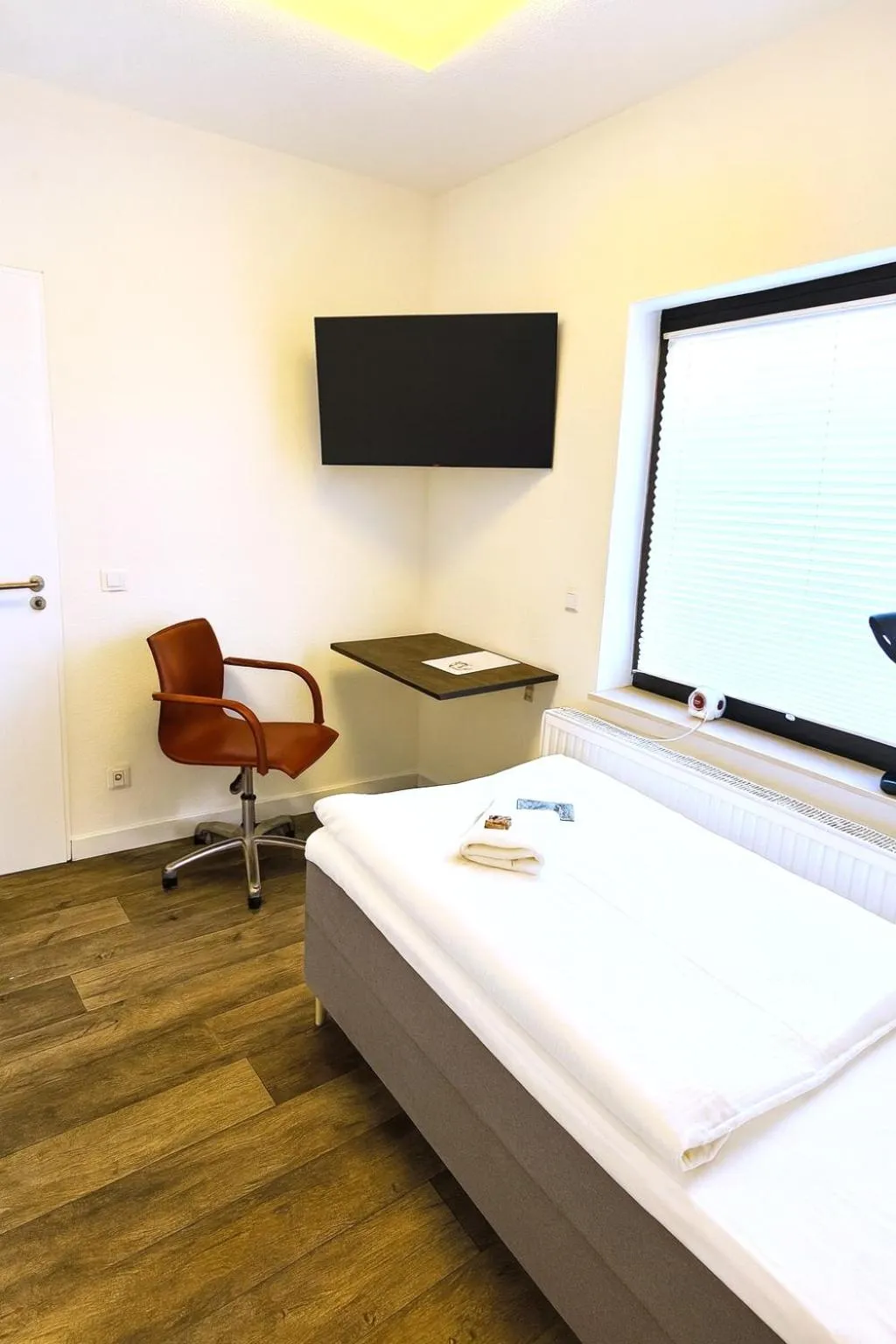 Bed in Cityhotel Amadeus