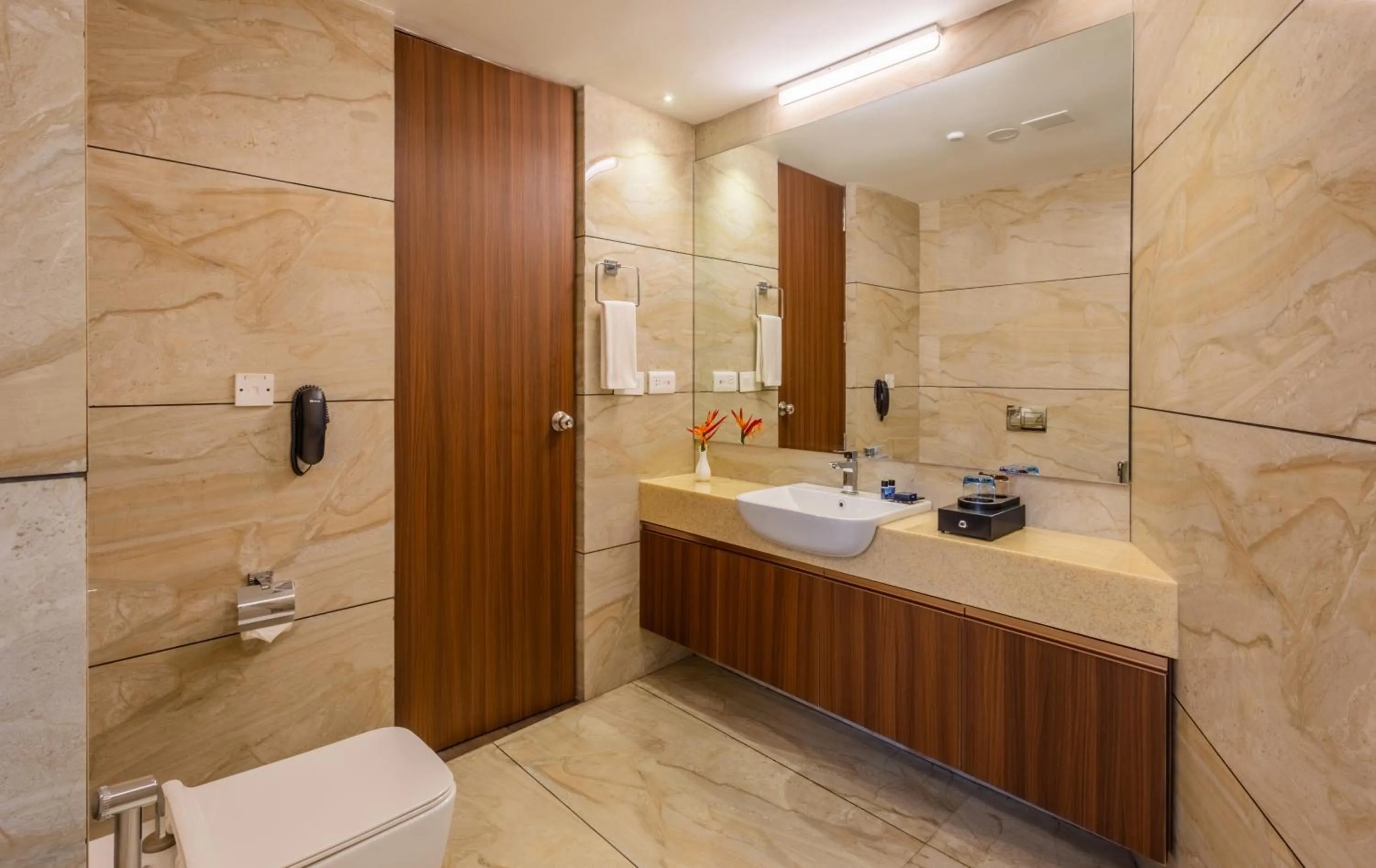 Bathroom in Fezinn Hotel - Best Wayanad Hotel in 2024
