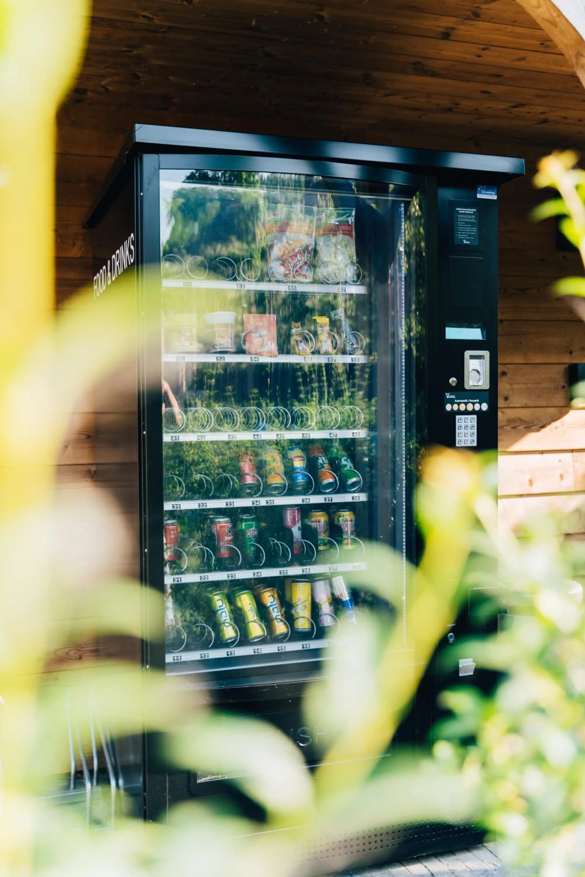 vending machine in Factory Hotel