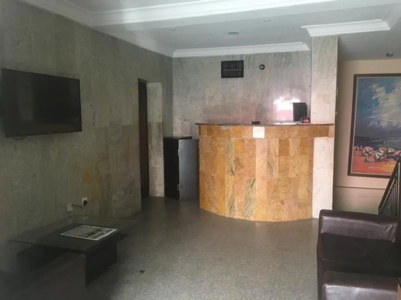 Lobby or reception in Mayors & Diplomats Suites Opebi