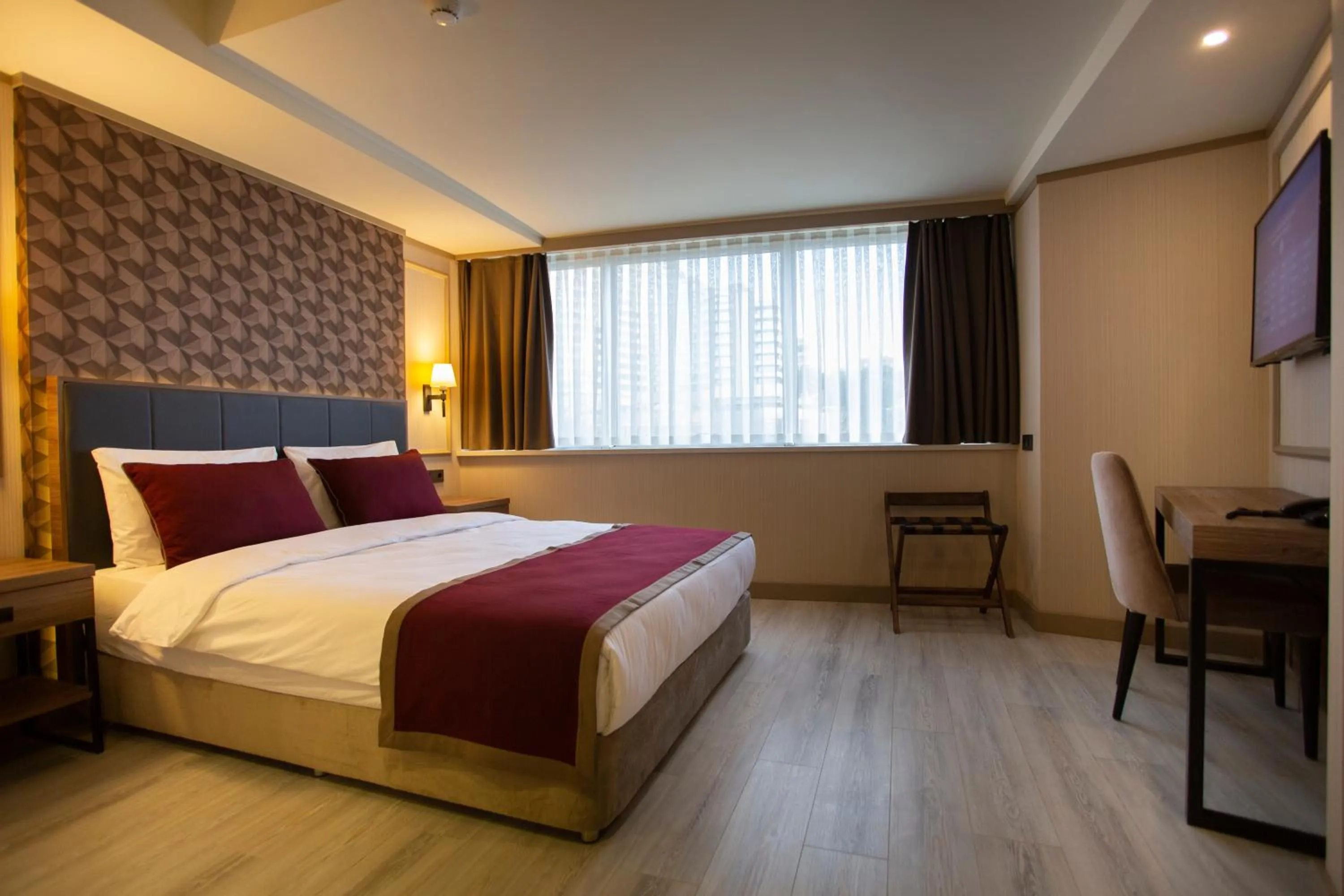 Bed in Beşiktaş Serenity Hotel