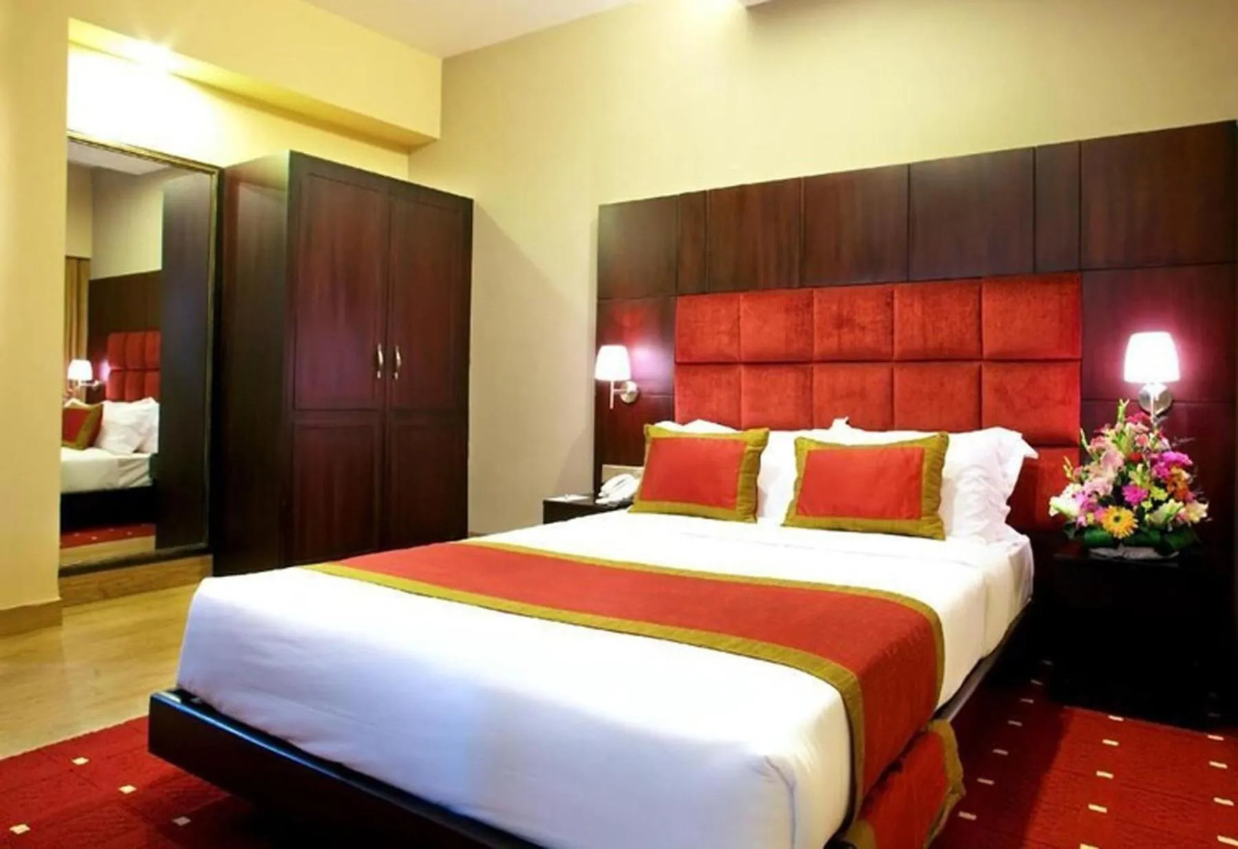 Bed in West Park Inn