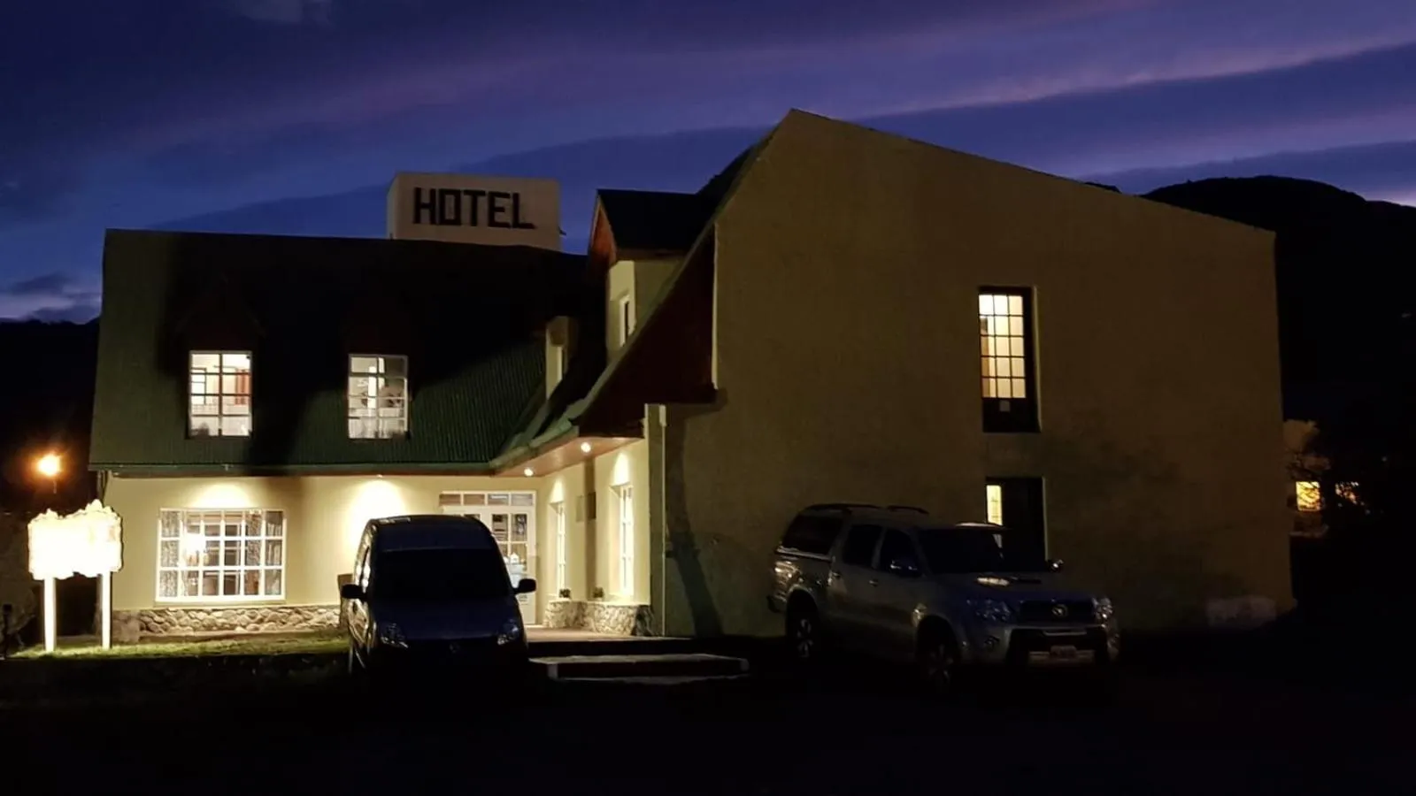 Property building in Hotel Lago del Desierto