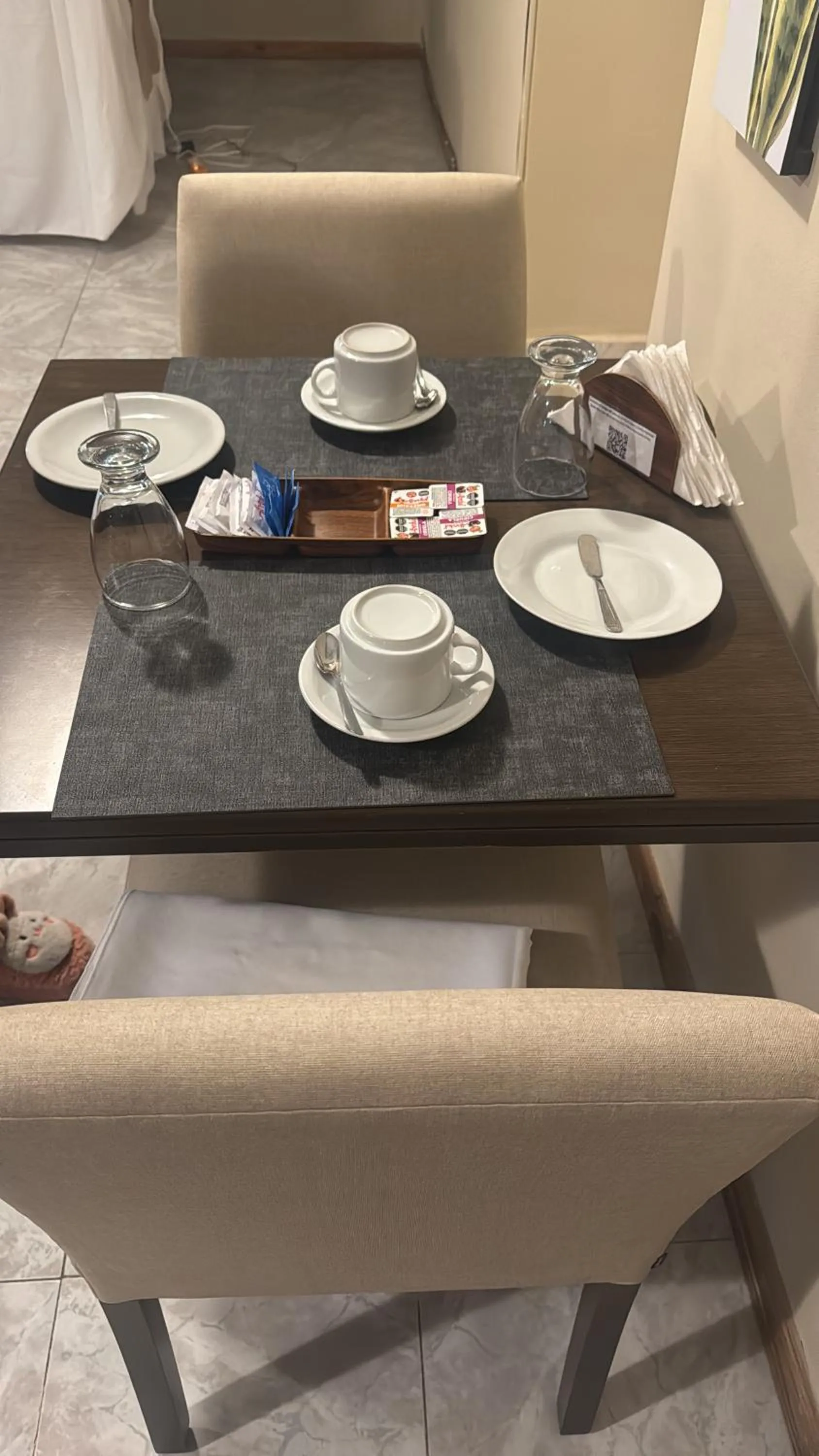 Dining area in Hotel Lago del Desierto