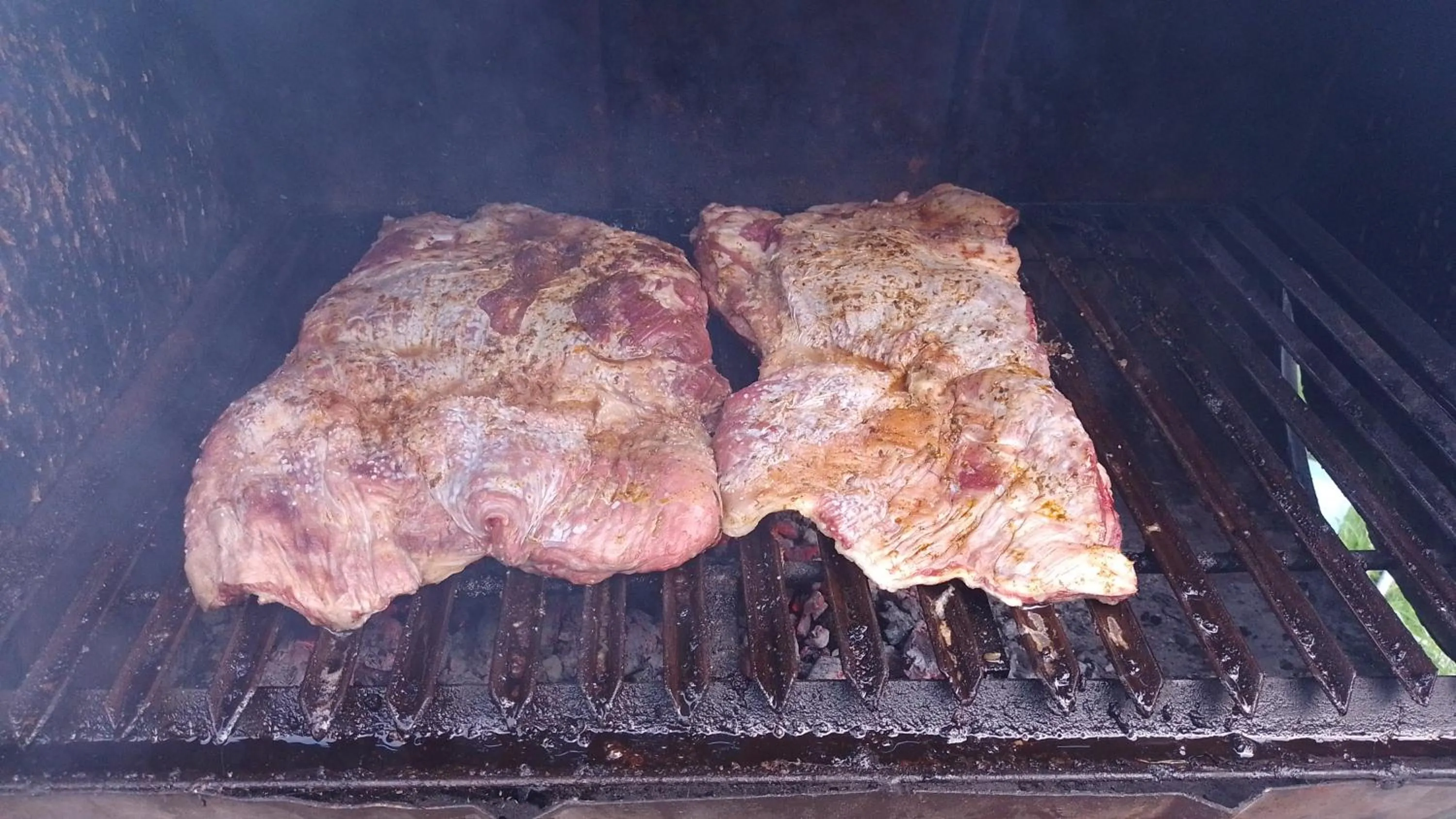 BBQ facilities in Hotel Lago del Desierto