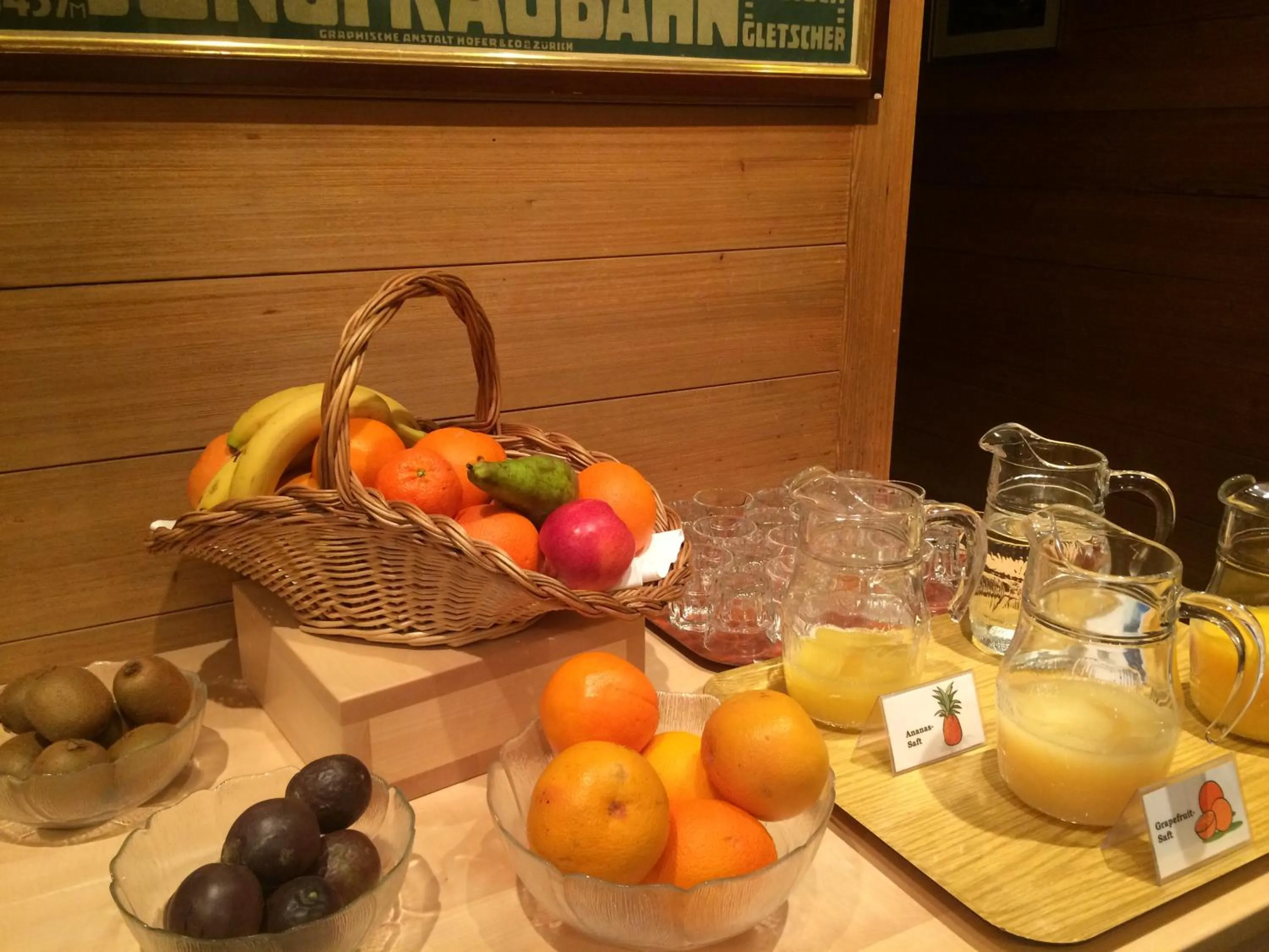 Buffet breakfast in Hotel Bellevue - Traditional Swiss Hideaway