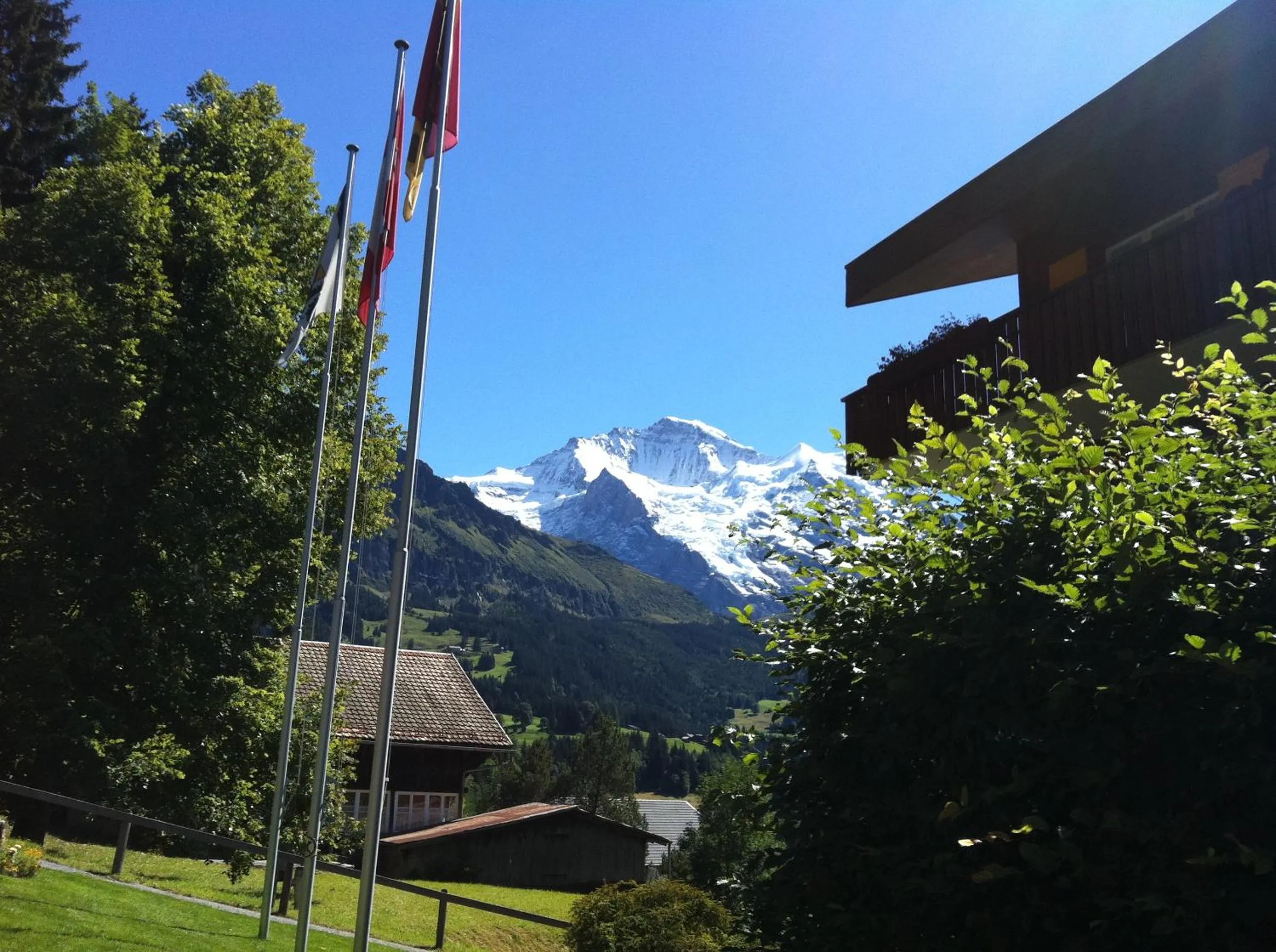 Facade/entrance in Hotel Bellevue - Traditional Swiss Hideaway