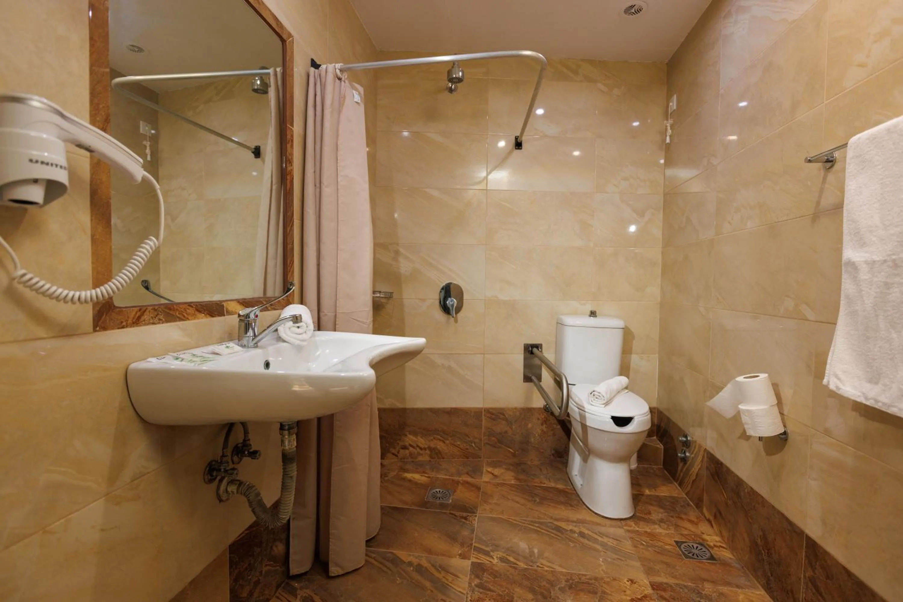 Shower in Agrabella Hotel - Adults Only