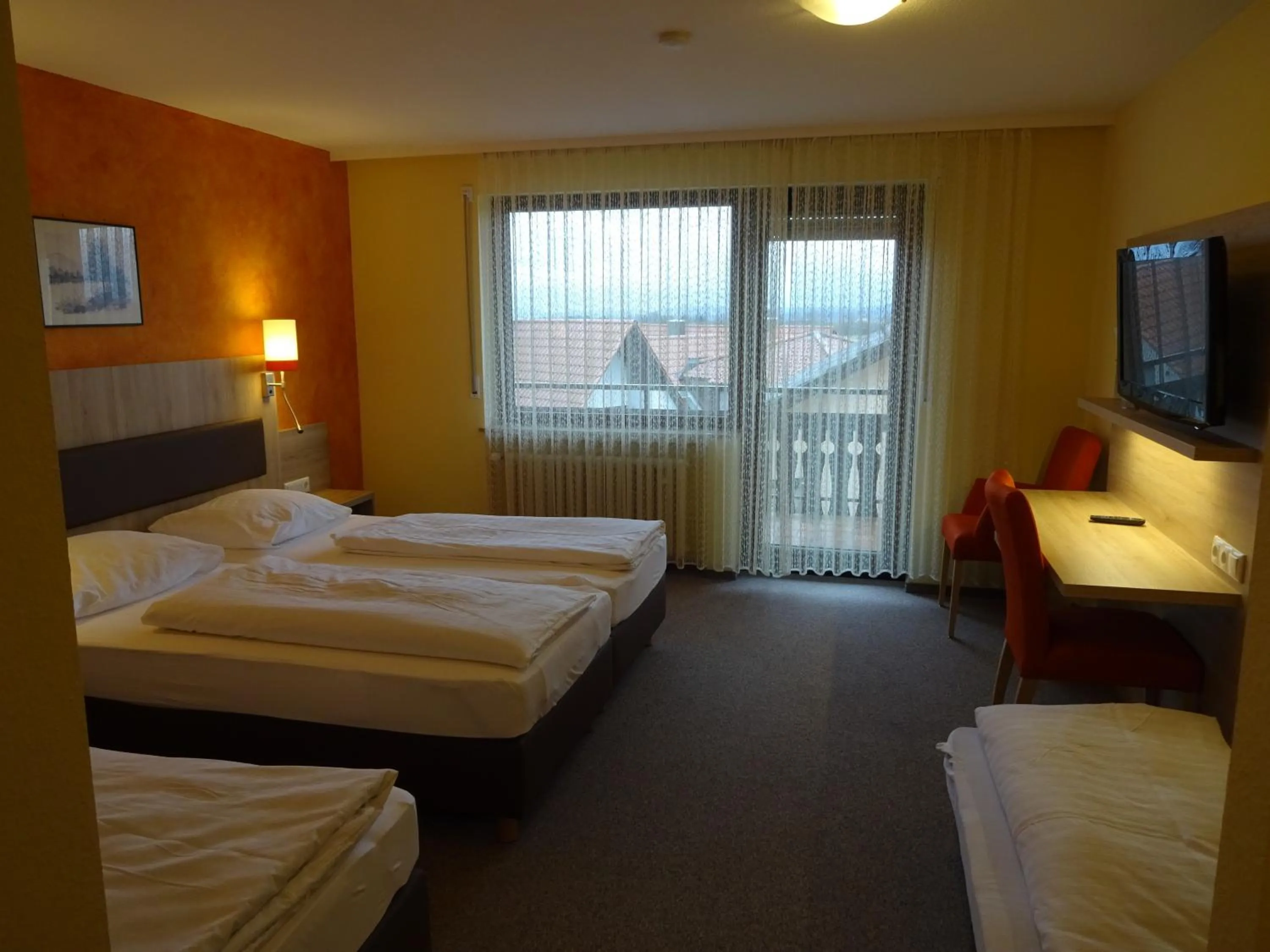 Photo of the whole room, Bed in Gasthof Hotel Zum Ross