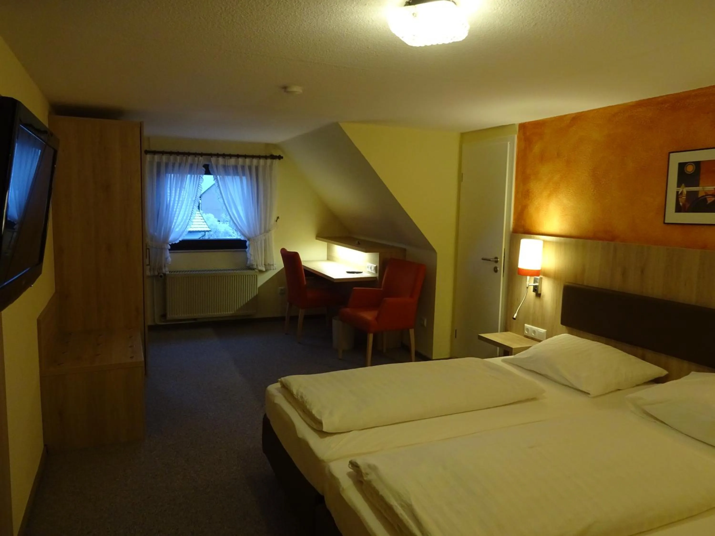 Photo of the whole room, Bed in Gasthof Hotel Zum Ross
