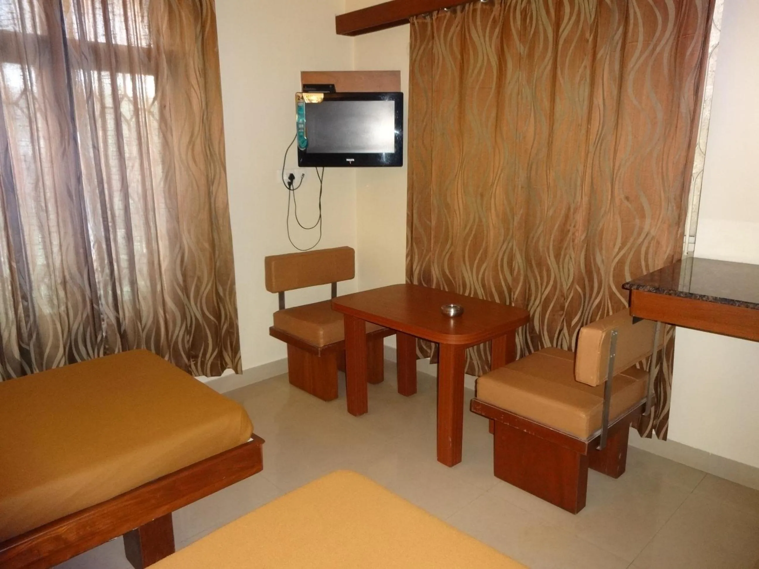 Seating area in Sheetal Residency