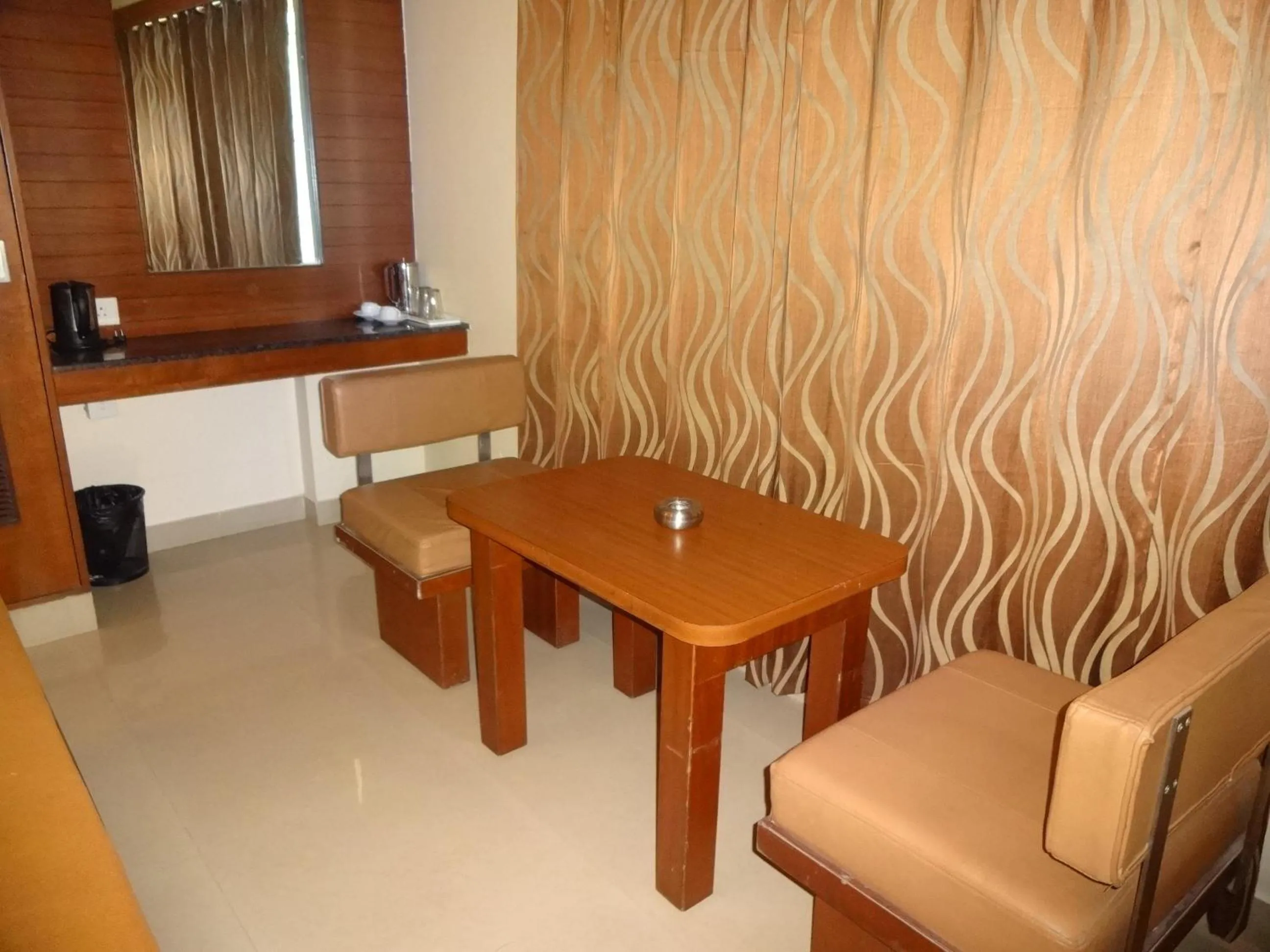 Seating area in Sheetal Residency