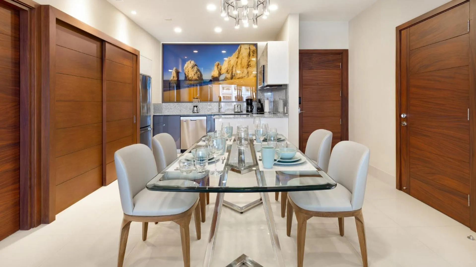 Dining area in Villa La Valencia Beach Resort & Spa Los Cabos