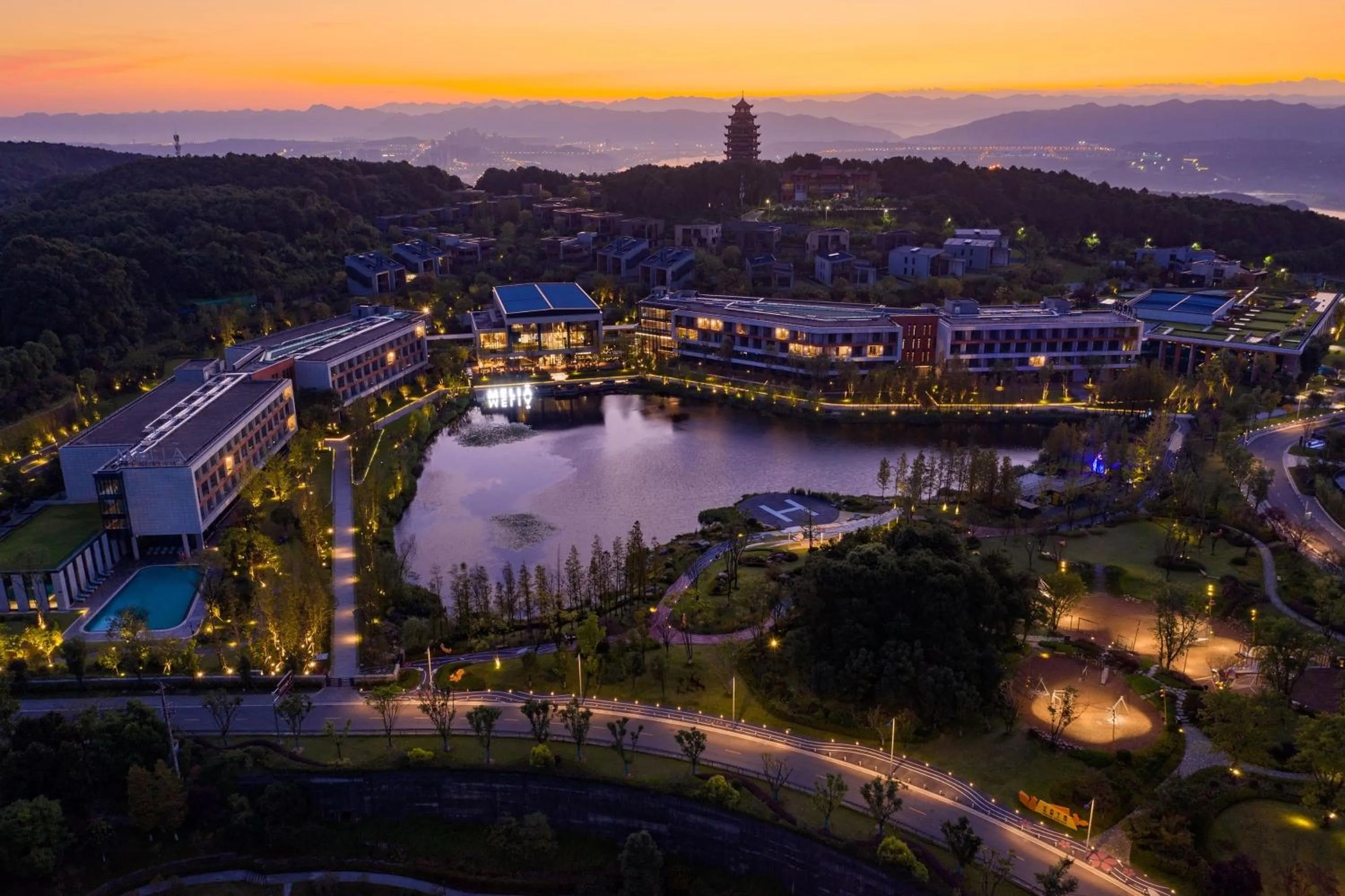 Property building in Melia Chongqing