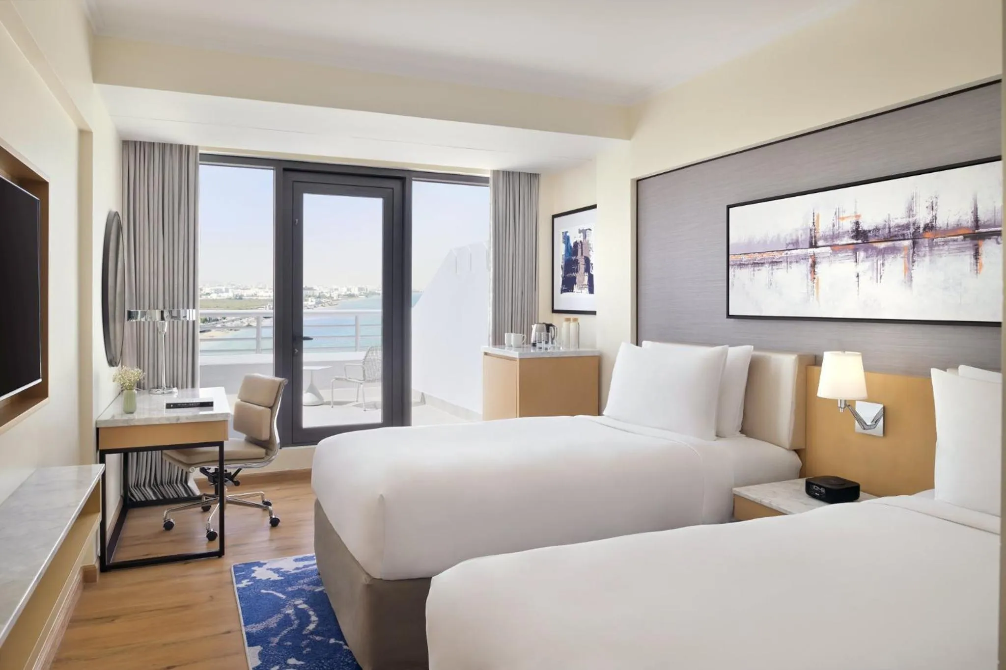 Photo of the whole room, Bed in Crowne Plaza Muscat by IHG