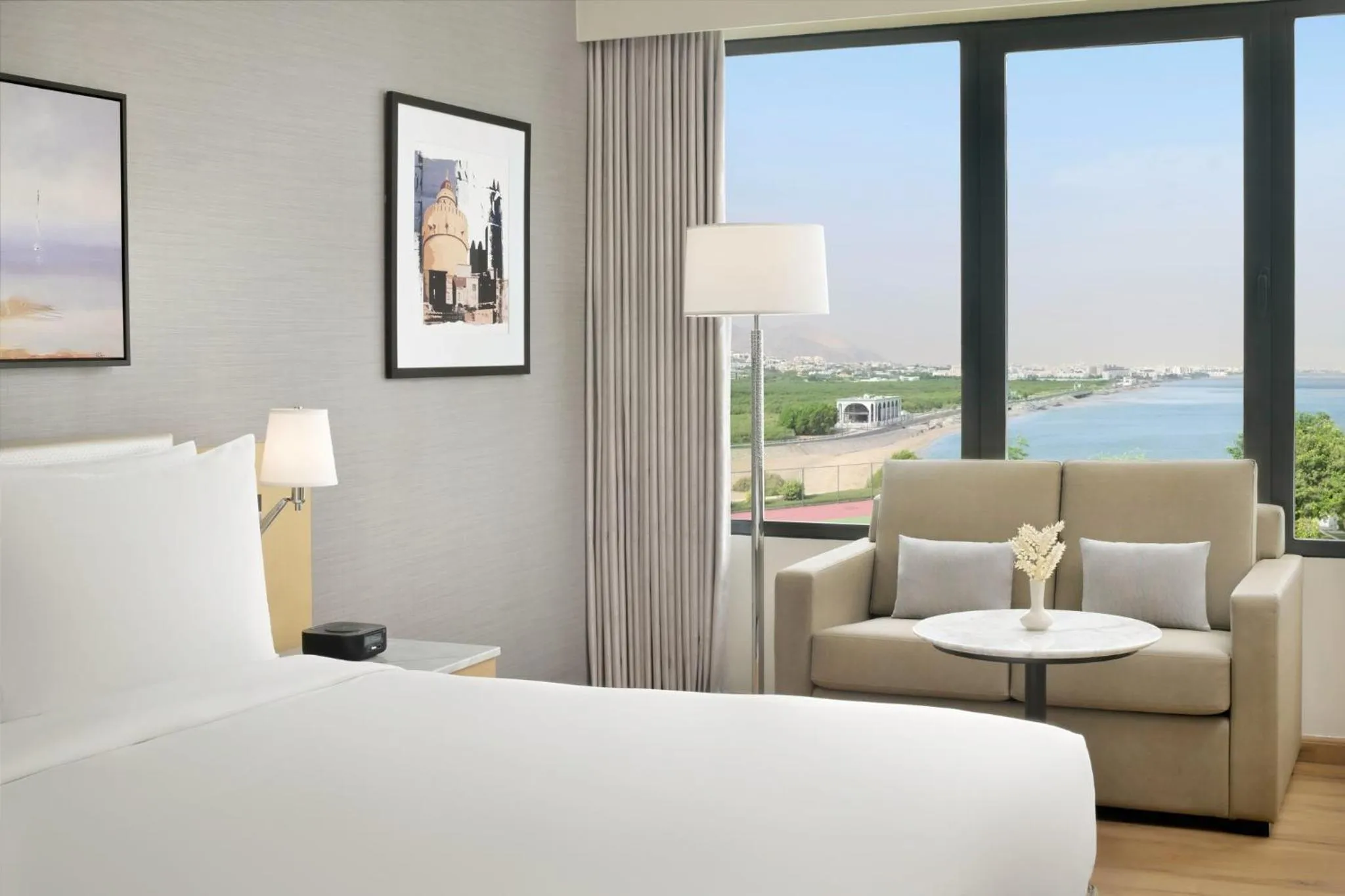 Photo of the whole room, Bed in Crowne Plaza Muscat by IHG