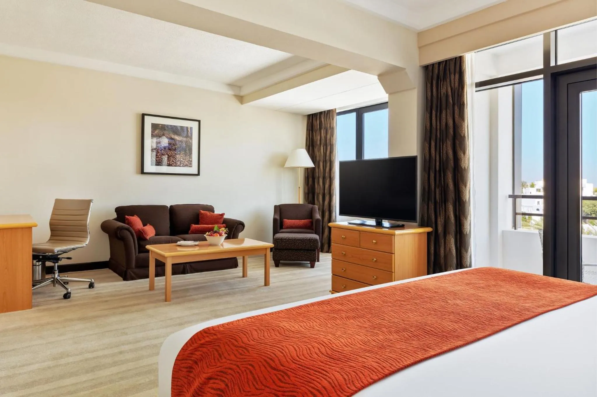 Bedroom, Bed in Crowne Plaza Muscat by IHG