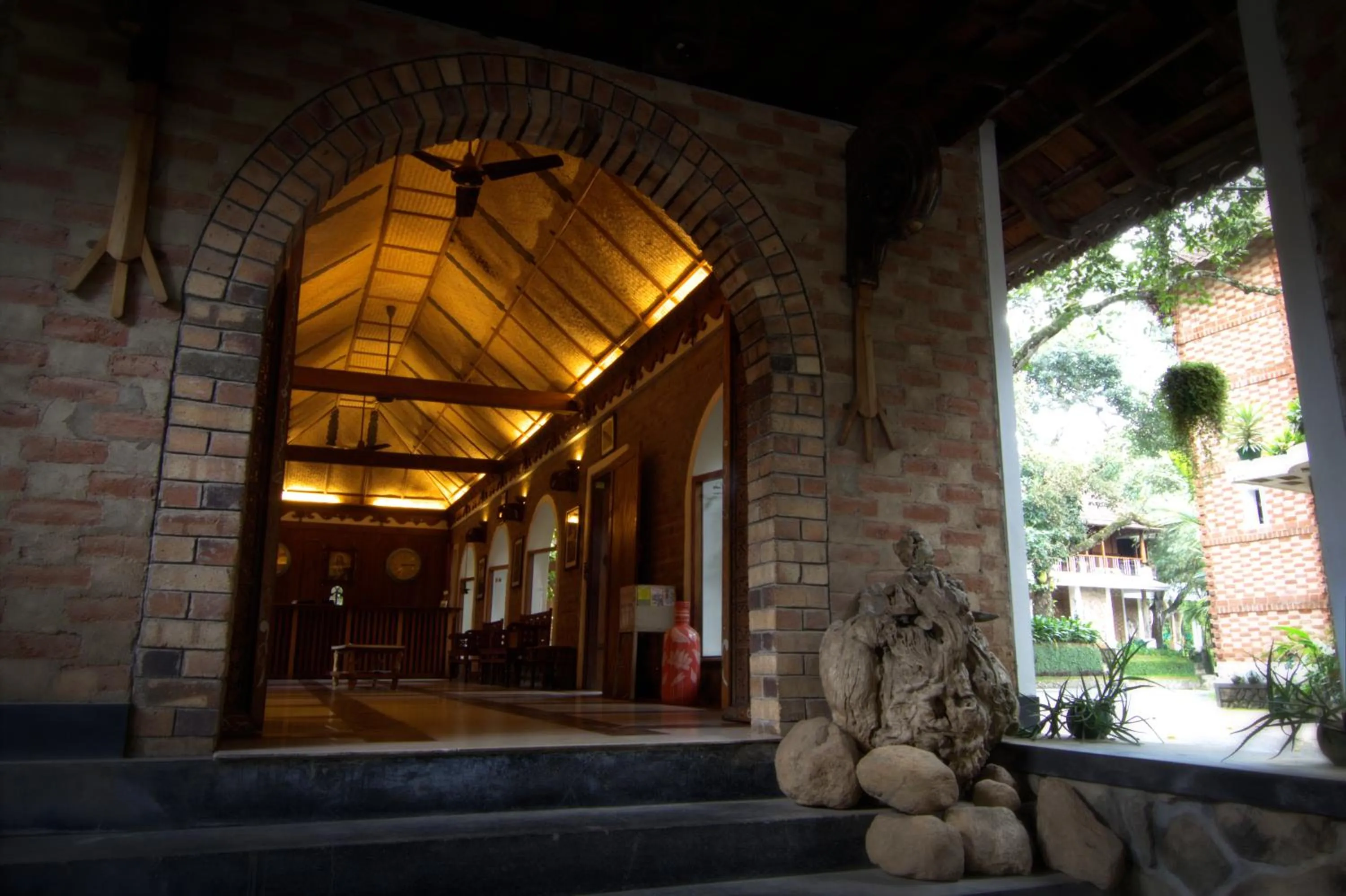 Lobby or reception in Hotel Ambadi