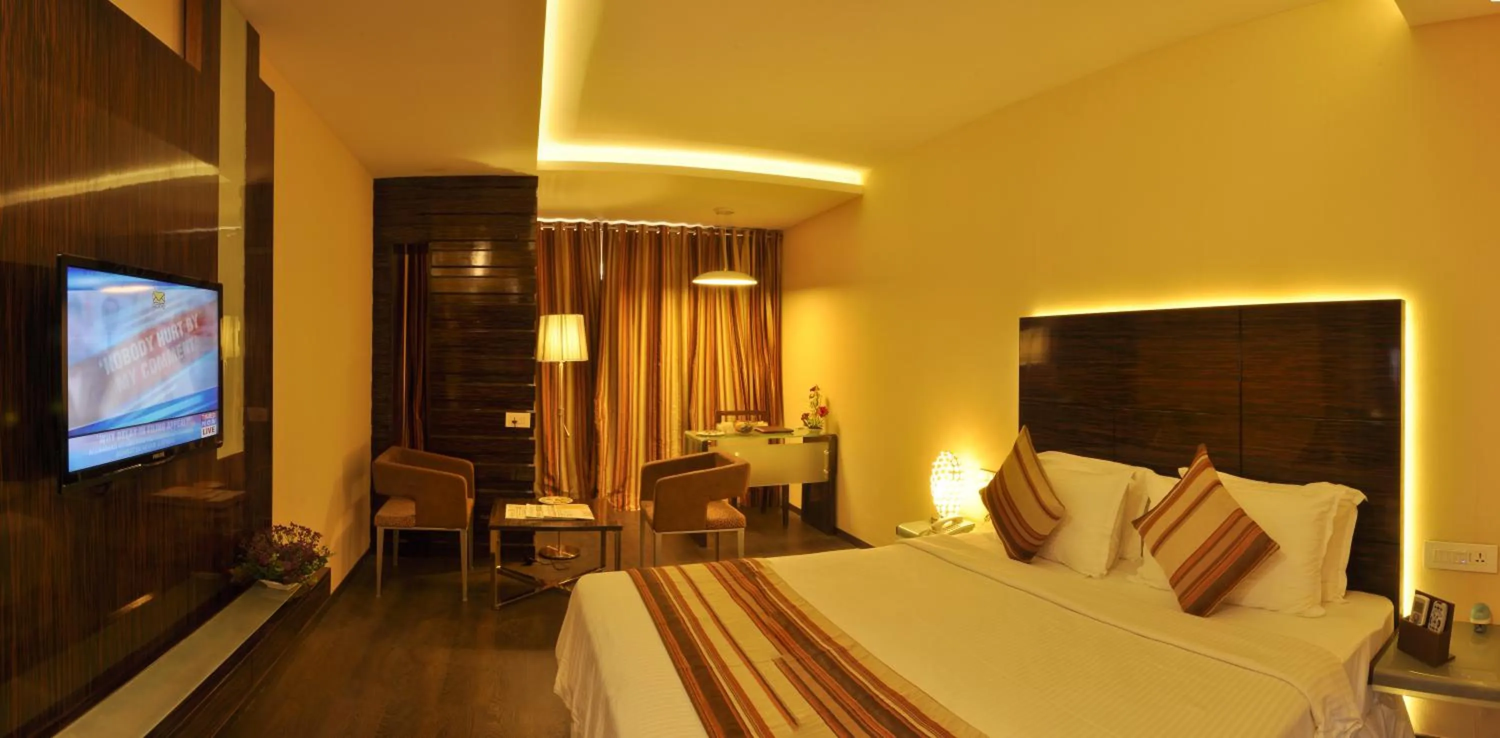 Photo of the whole room, Bed in The Arcadia