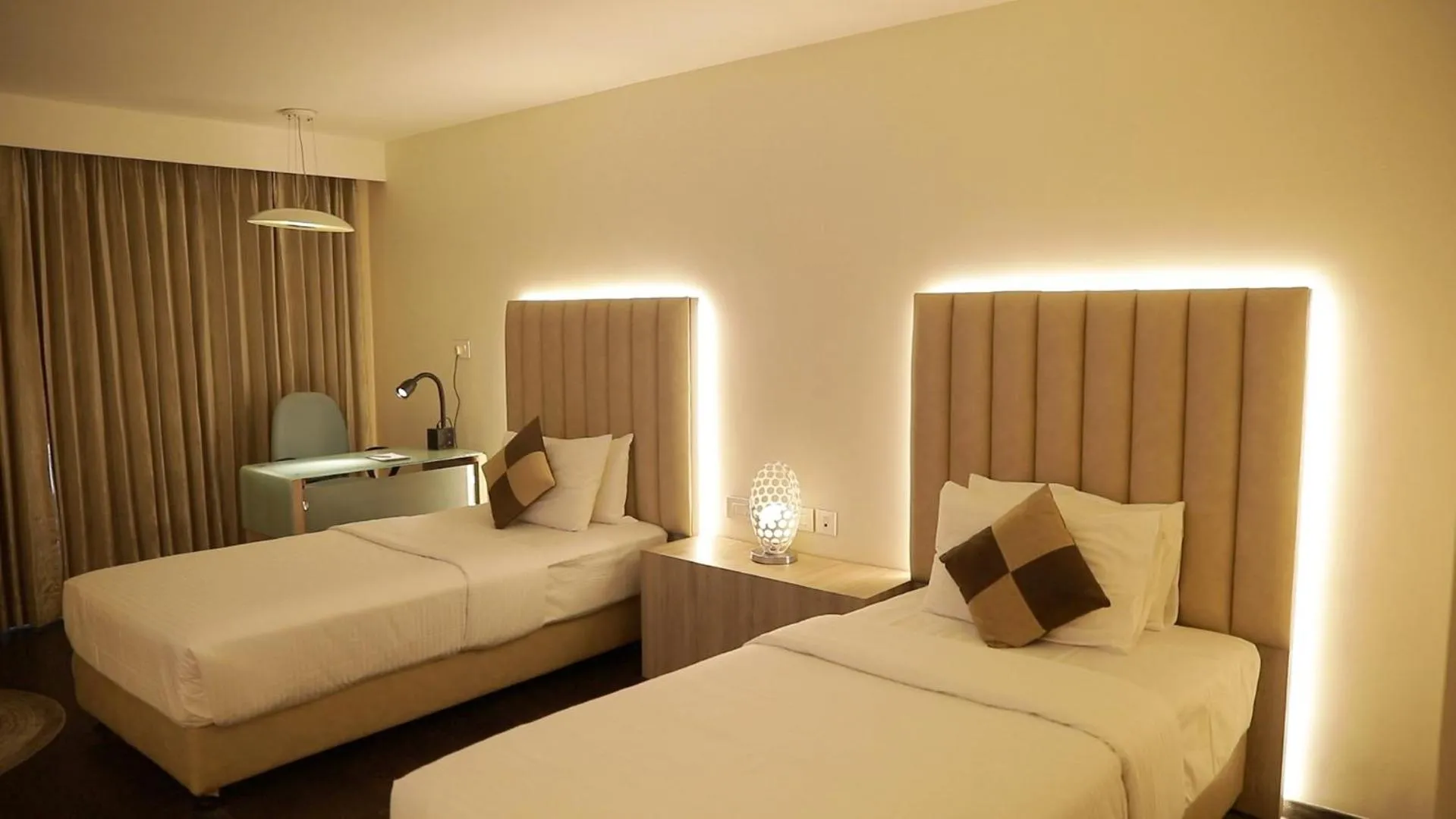 Bed in The Arcadia Coimbatore Airport