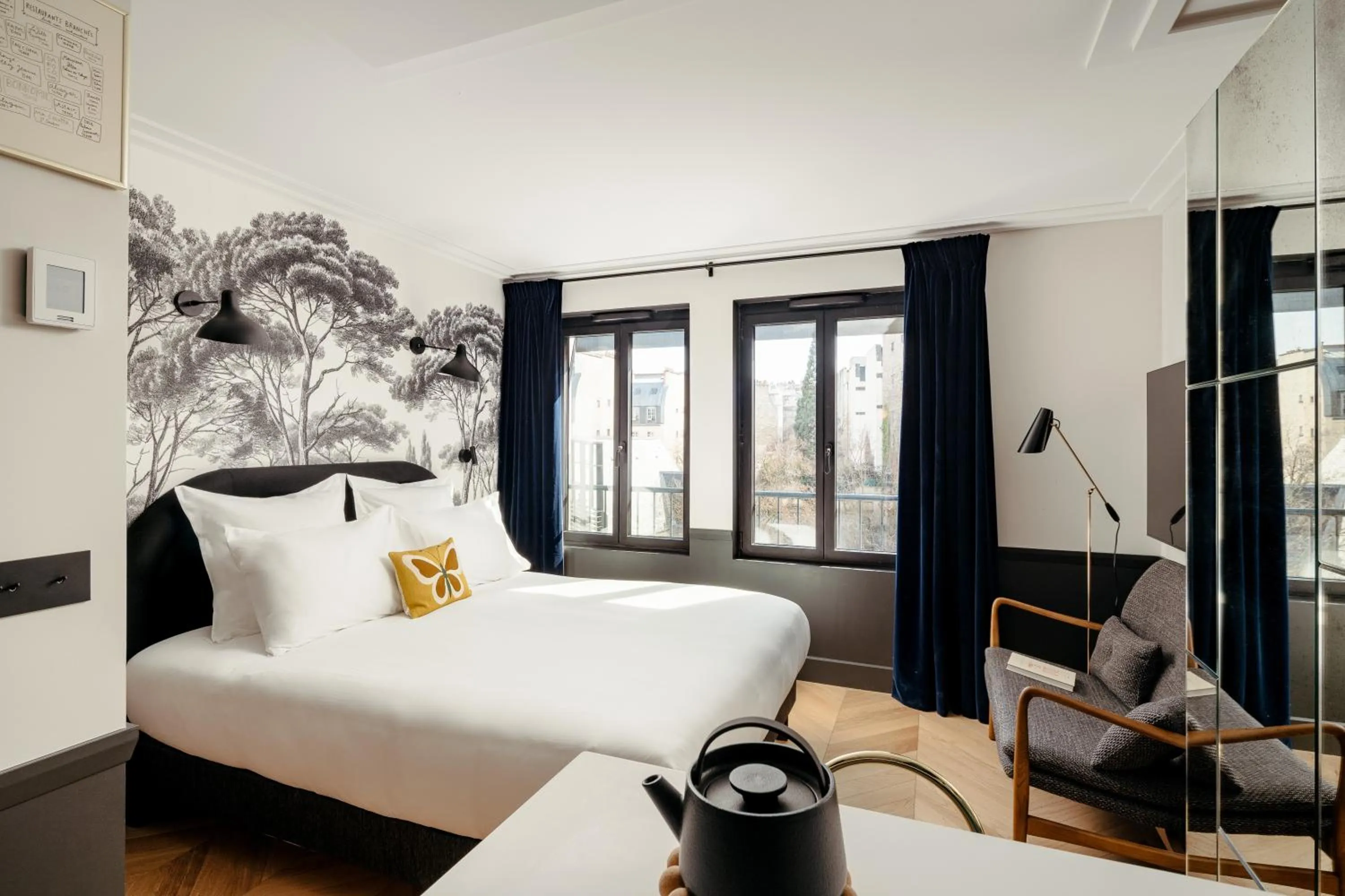 Bedroom, Bed in My Maison In Paris Invalides