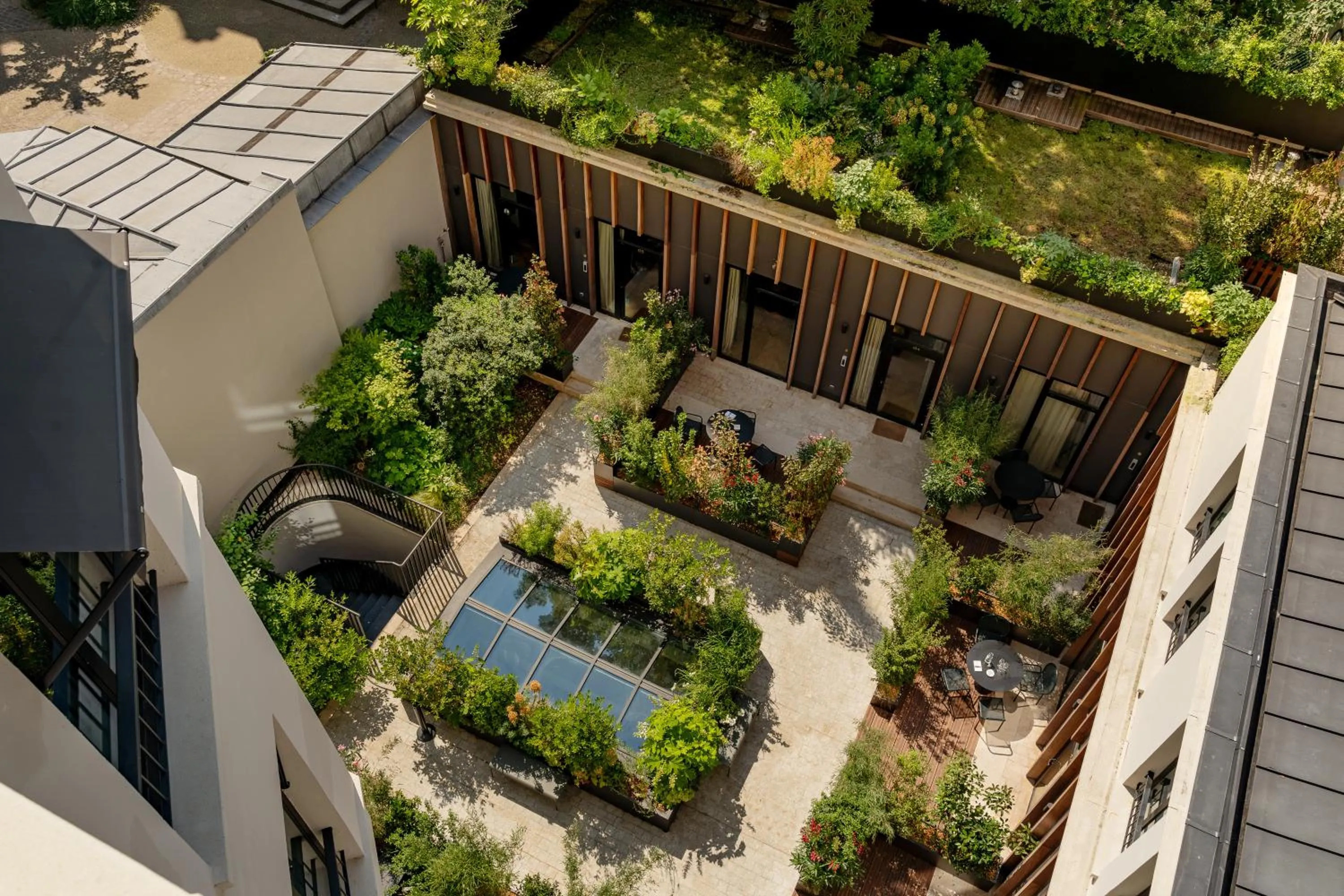 Garden in My Maison In Paris Invalides
