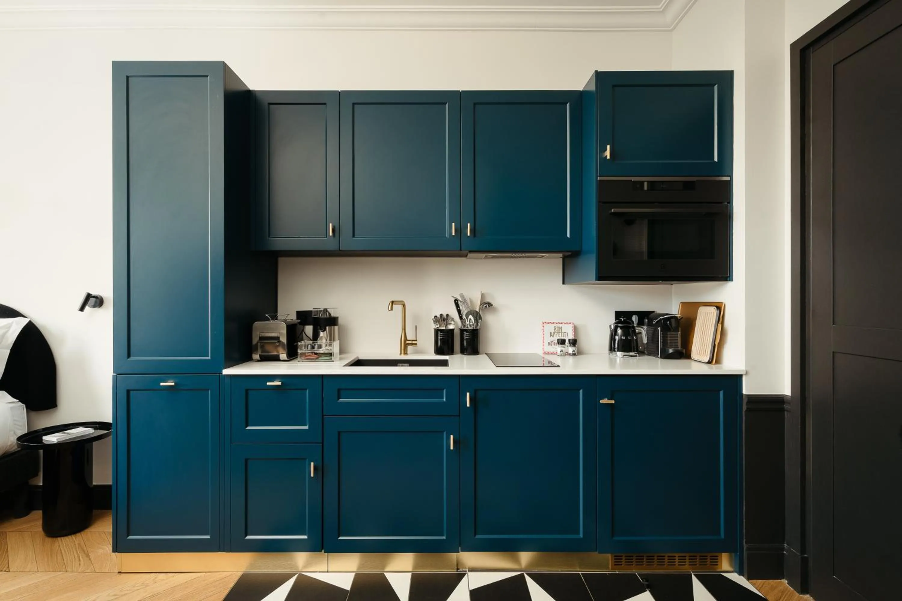 kitchen in My Maison In Paris Invalides