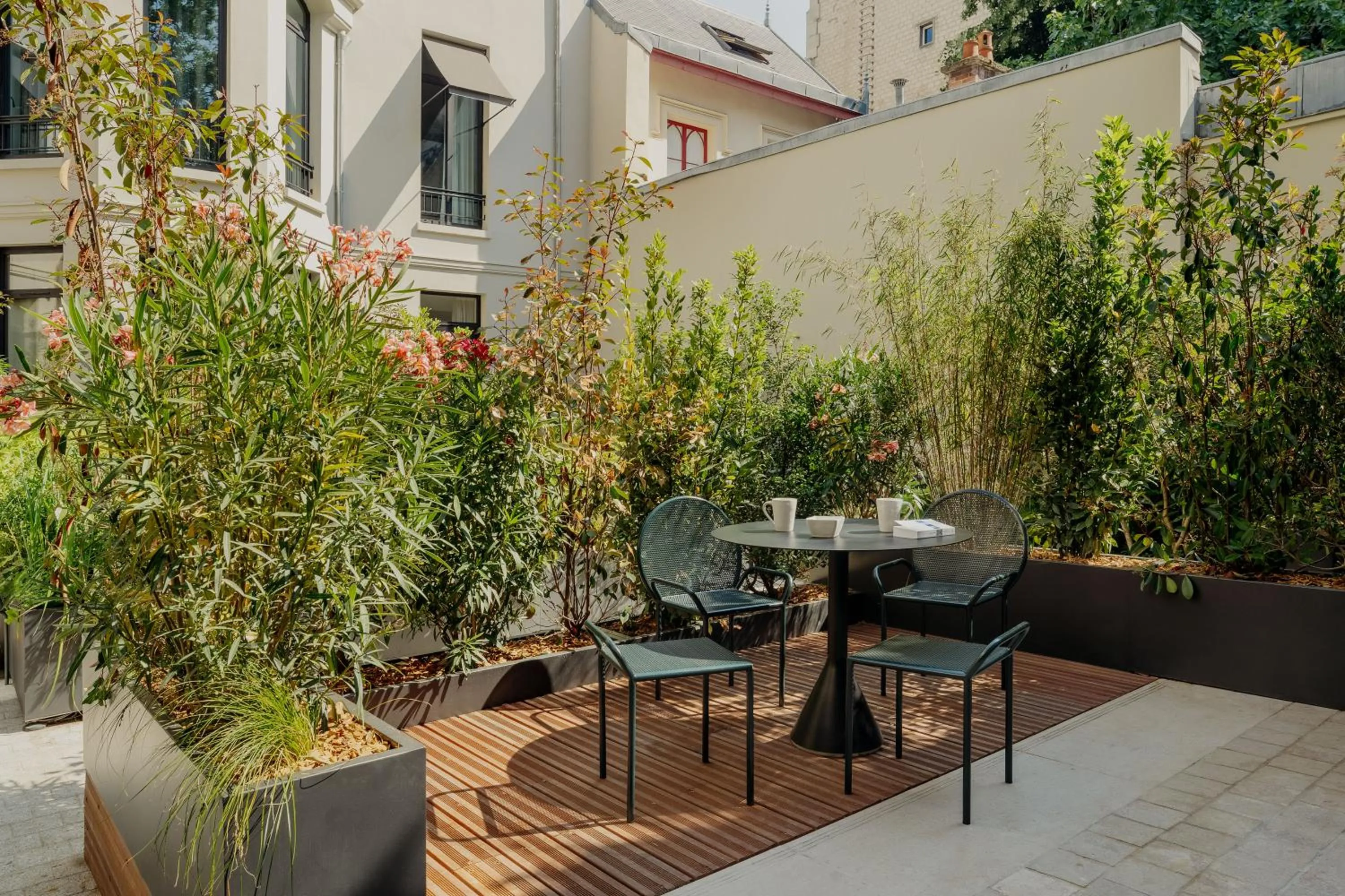Garden in My Maison In Paris Invalides