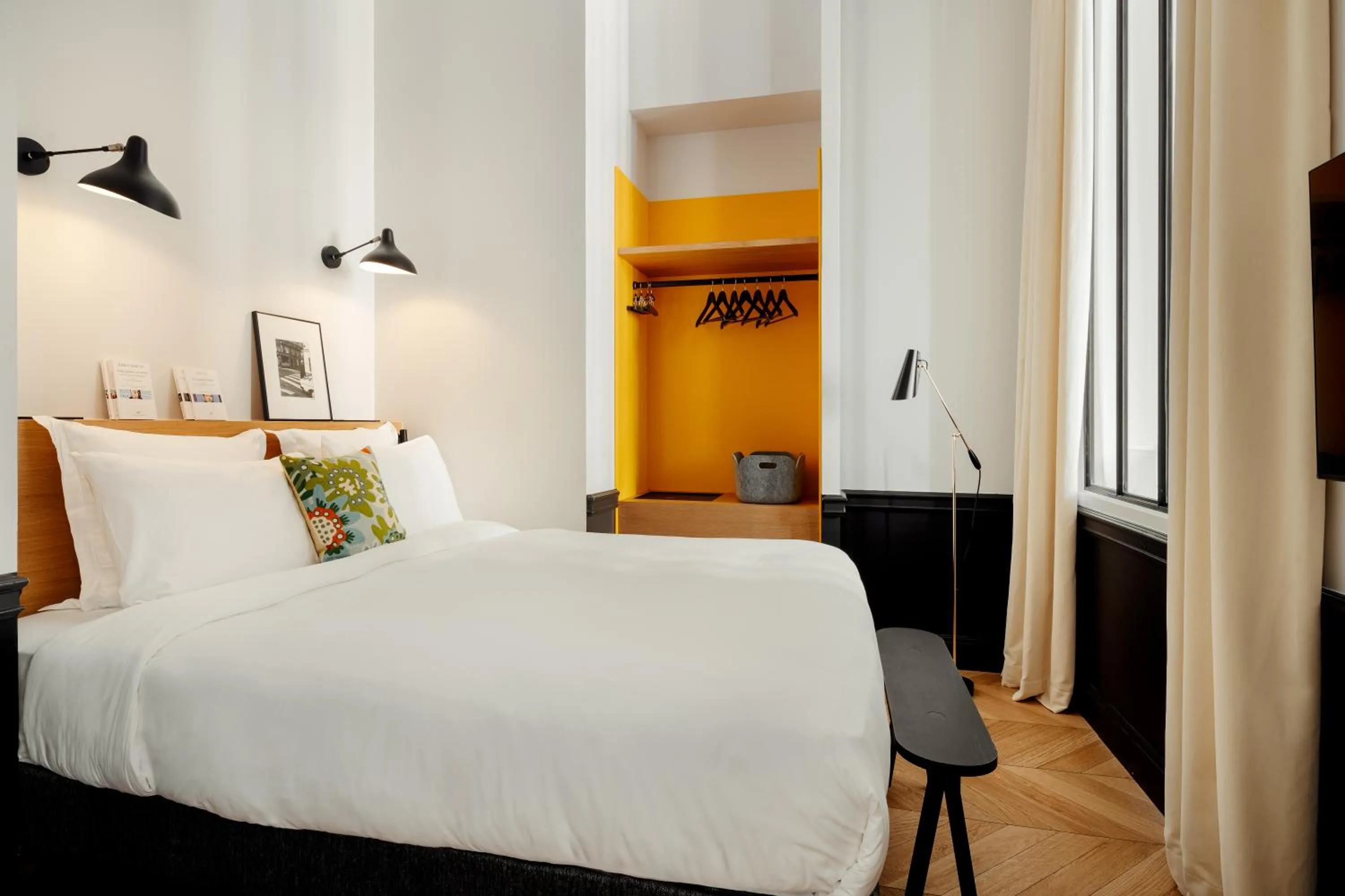 Bedroom, Bed in My Maison In Paris Invalides