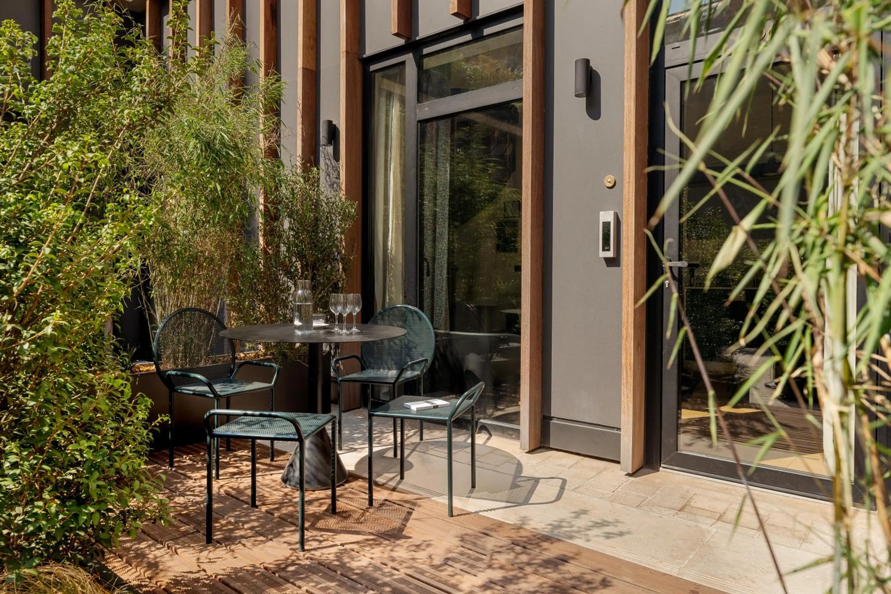 Garden in My Maison In Paris Invalides