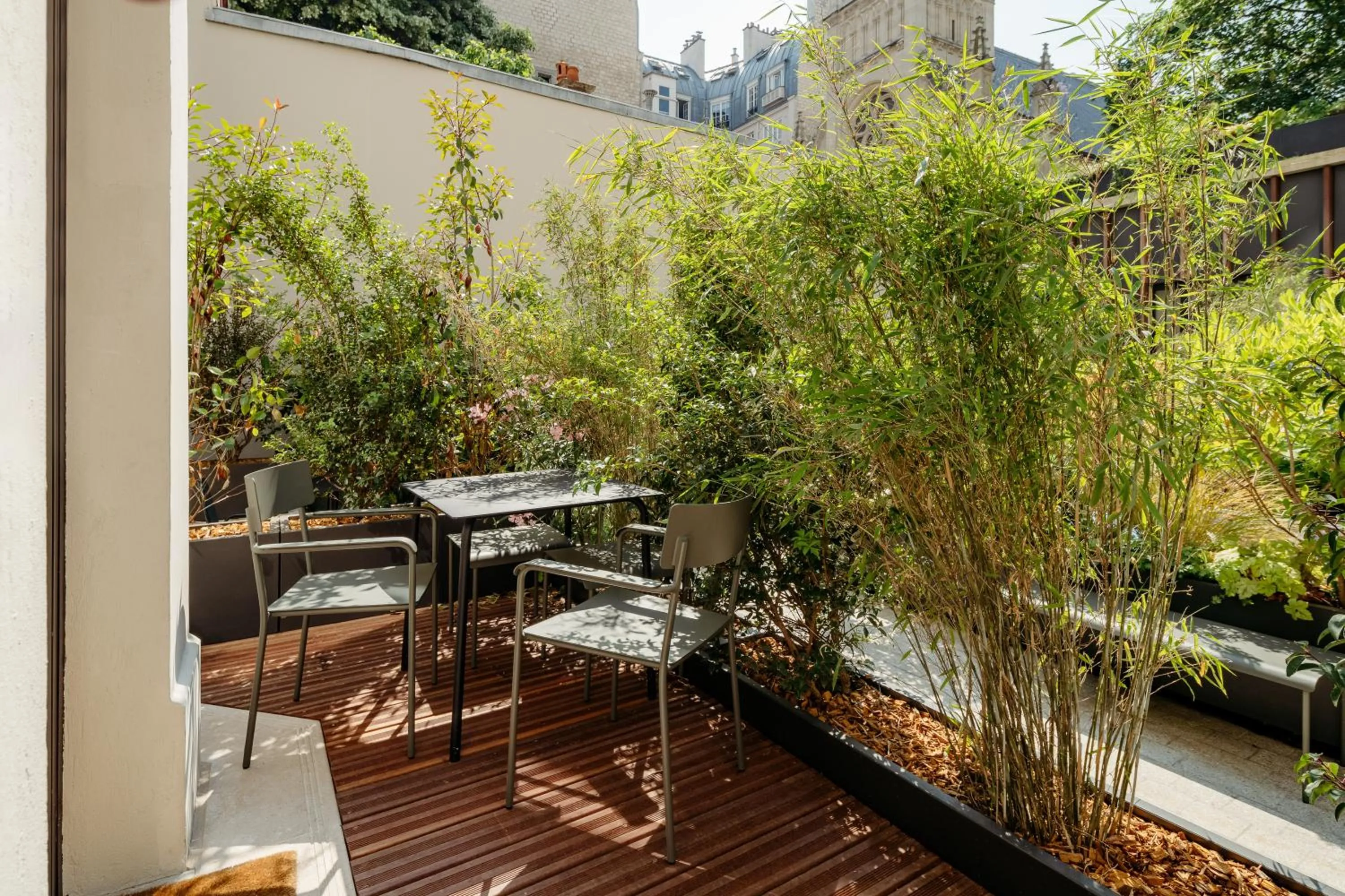 Garden in My Maison In Paris Invalides