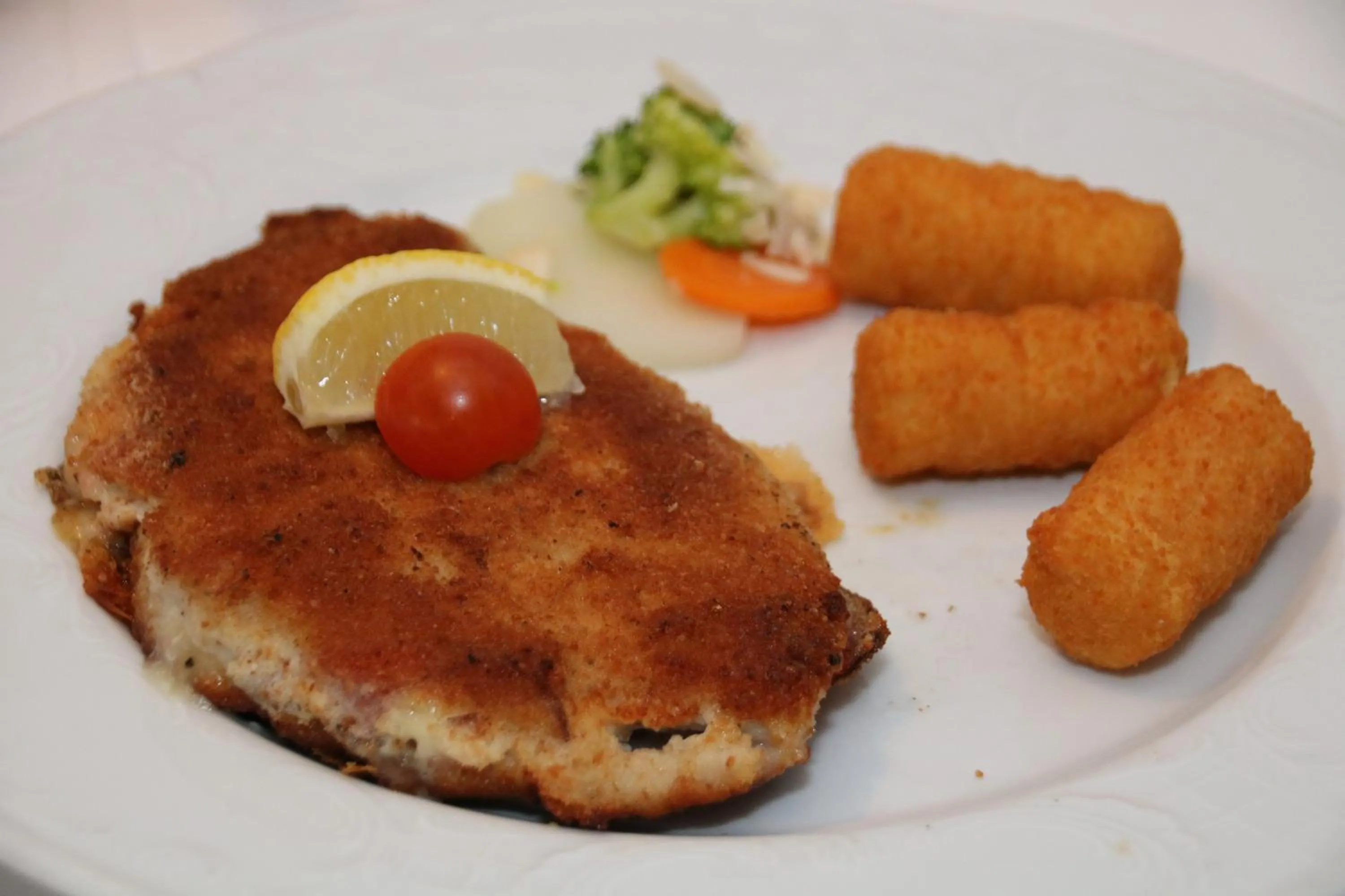 Food close-up in Hotel-Restaurant Hirsch