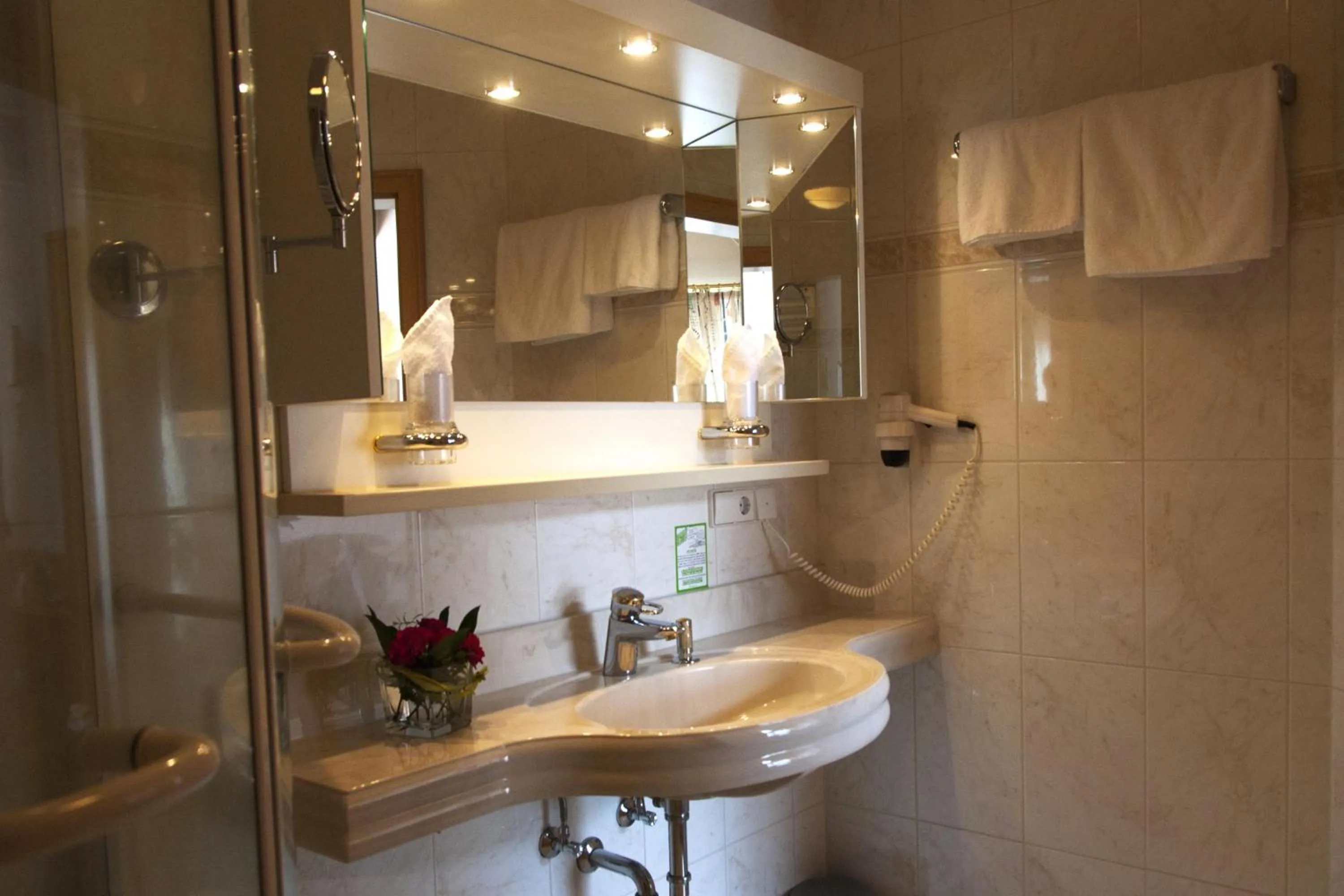 Bathroom in Hotel-Restaurant Hirsch